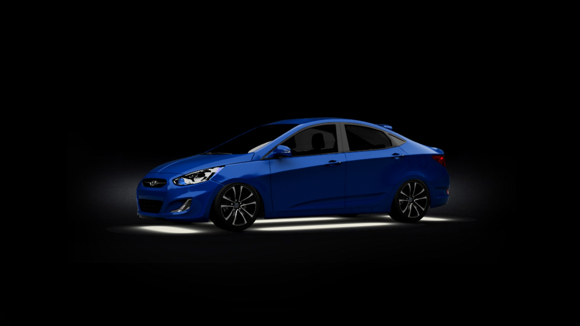 Hyundai Accent Sedan 2012 tuning