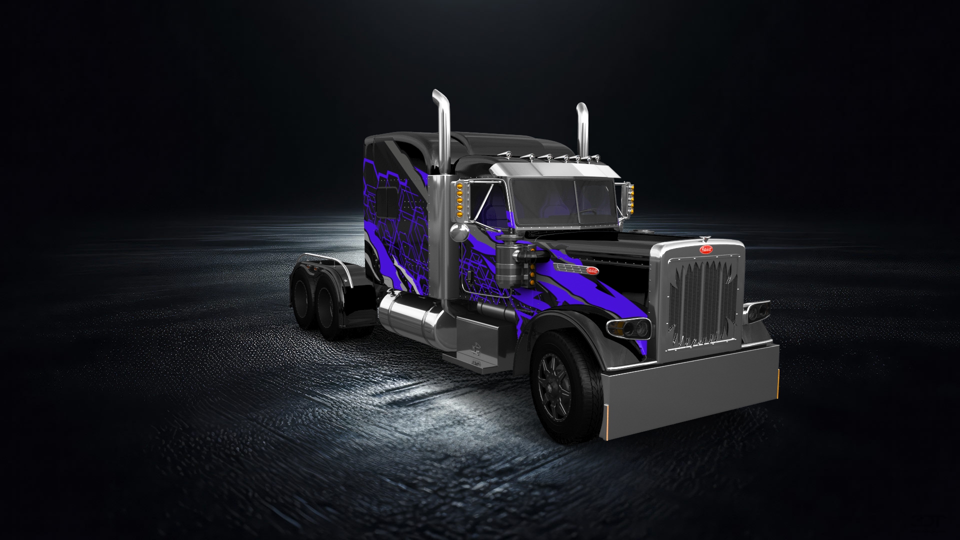 Peterbilt 389 Sleeper Cab Truck 2016