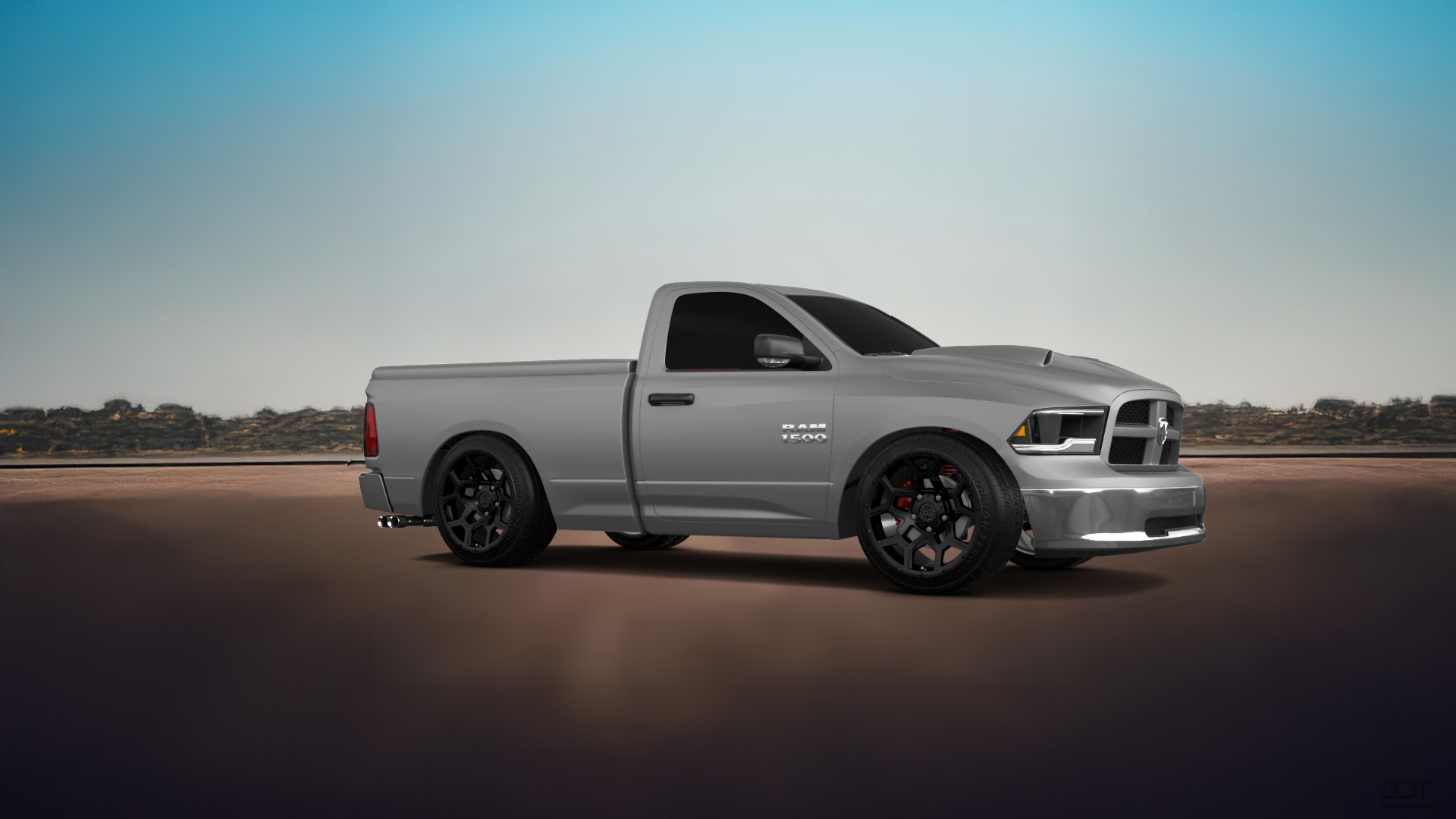 Dodge Ram 1500 6.4' box Regular Cab 2 Door pickup truck 2009 tuning