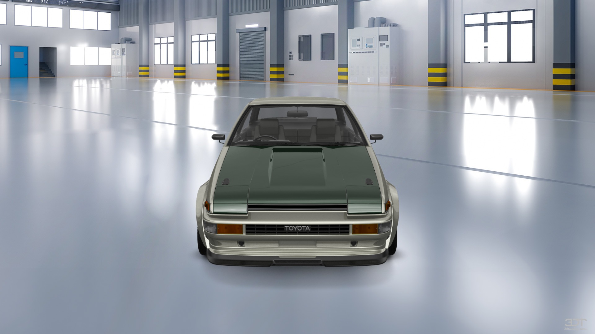 Toyota AE86 3 Door Hatchback 1985 Images