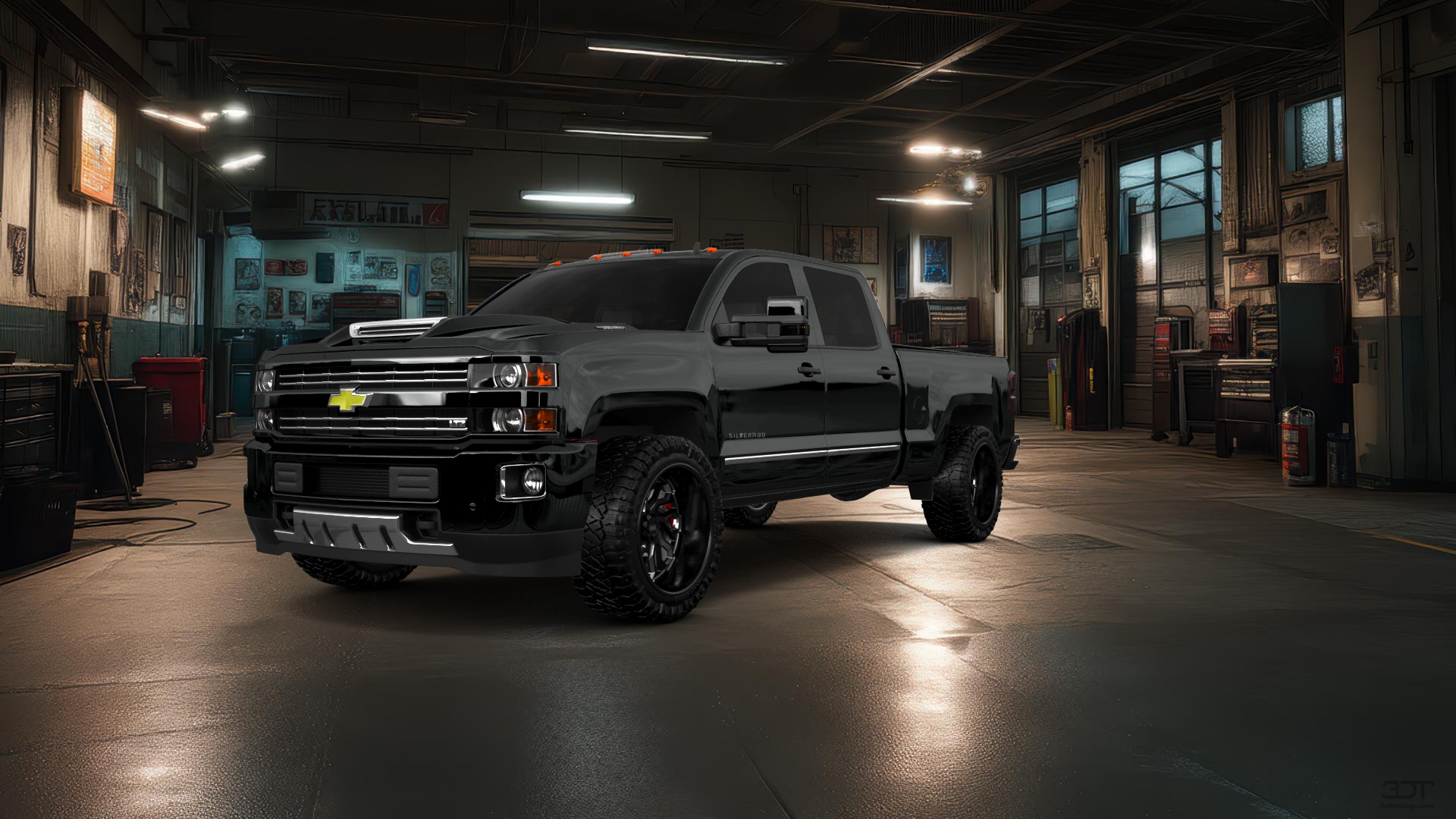 Chevrolet Silverado 2500 4 Door pickup truck 2015 tuning