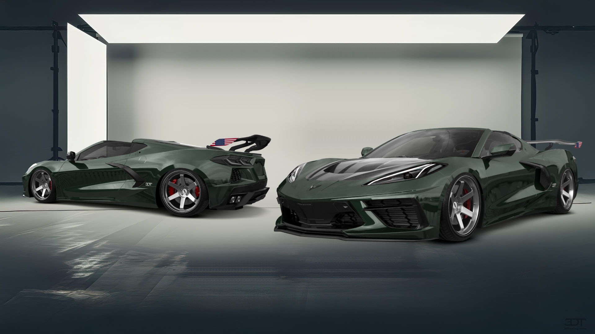 Chevrolet Corvette 2 door targa top 2020 tuning