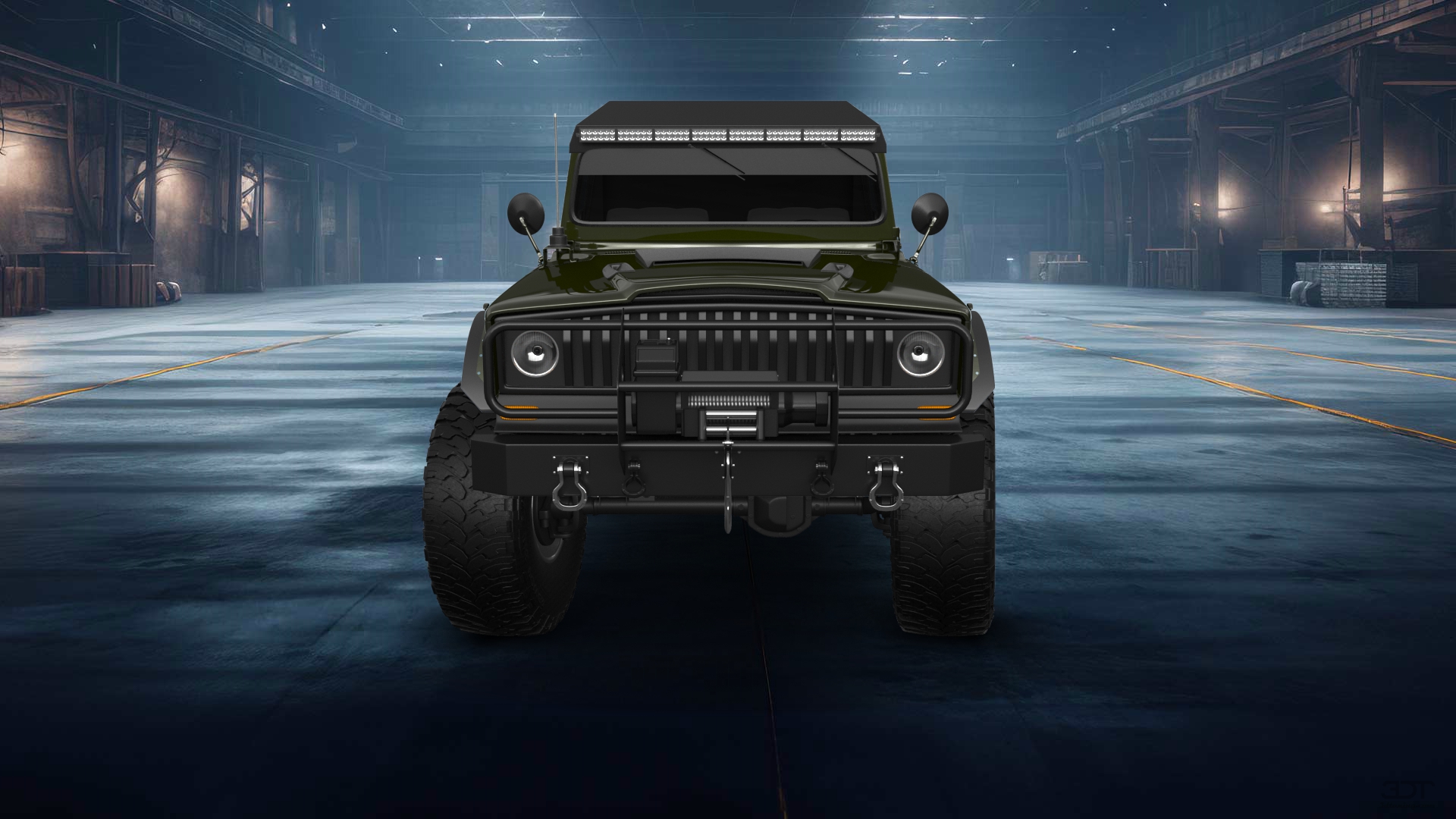 Jeep Kaiser M715 2 Door pickup truck 1968 tuning