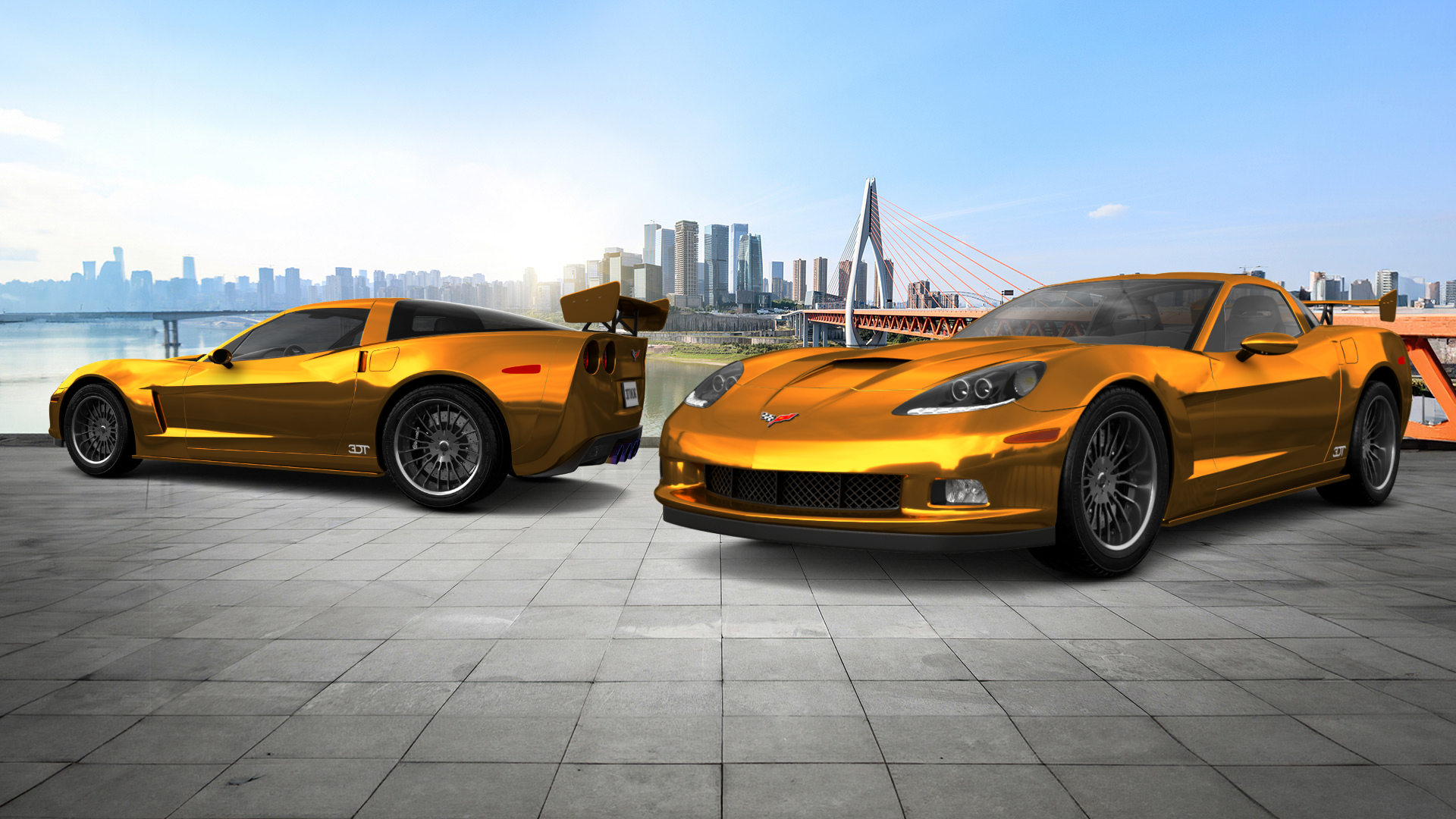 Tuning Chevrolet Corvette 2 Door Coupe 2004