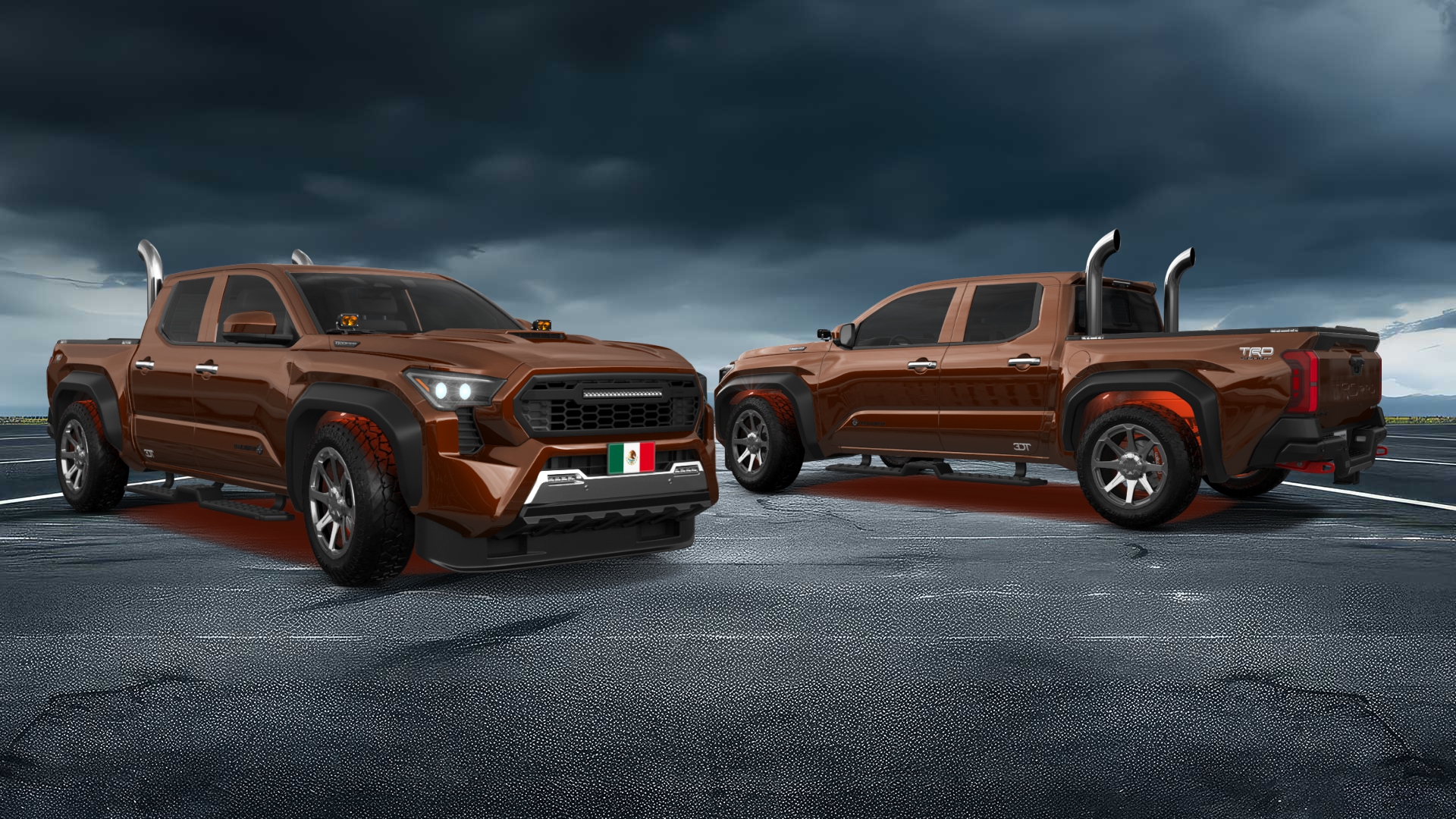 Toyota Tacoma Crew Cab 4 Door pickup truck 2024 tuning