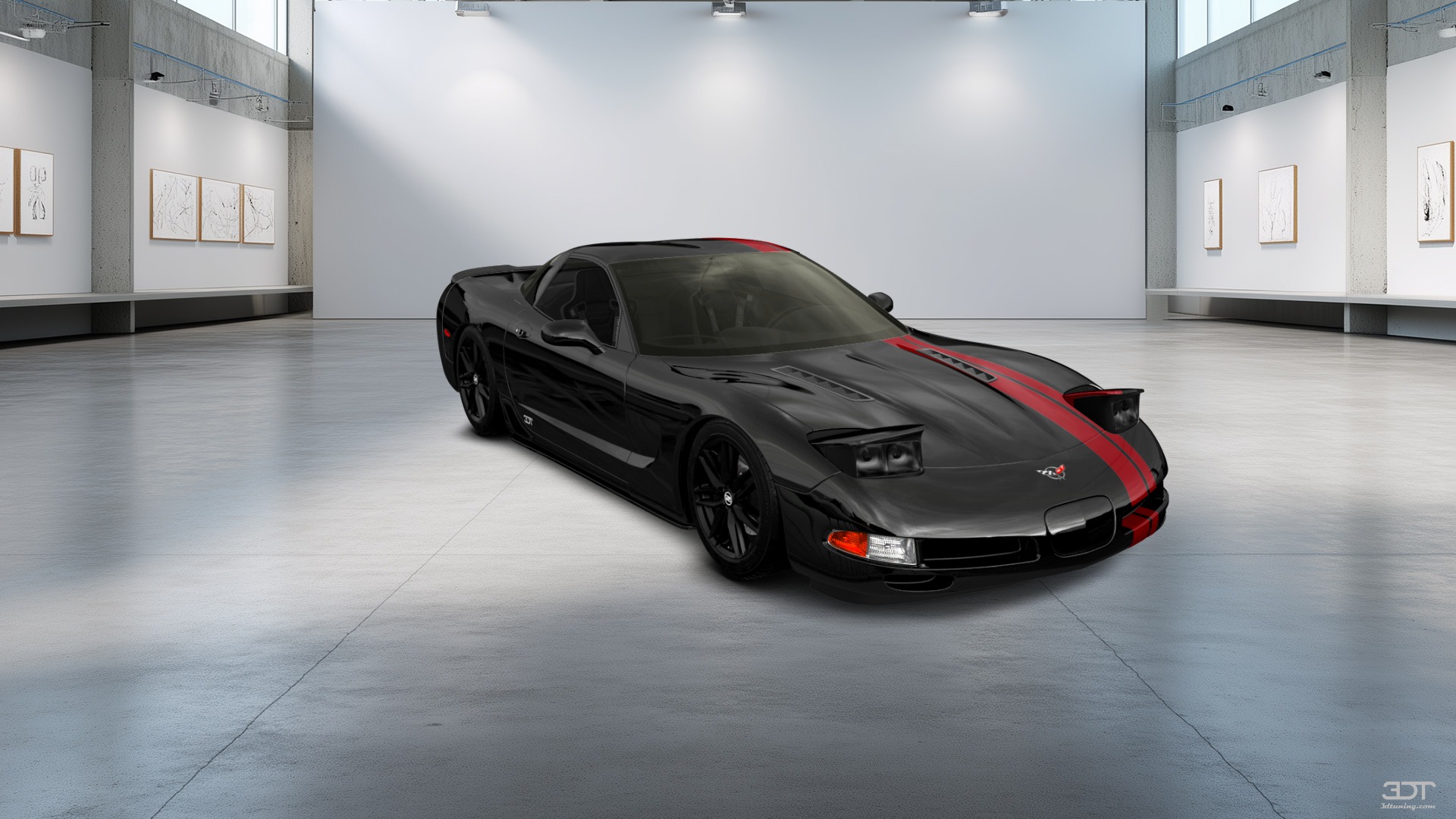 Chevrolet Corvette C5 Fastback 2 Door Coupe 1997 tuning