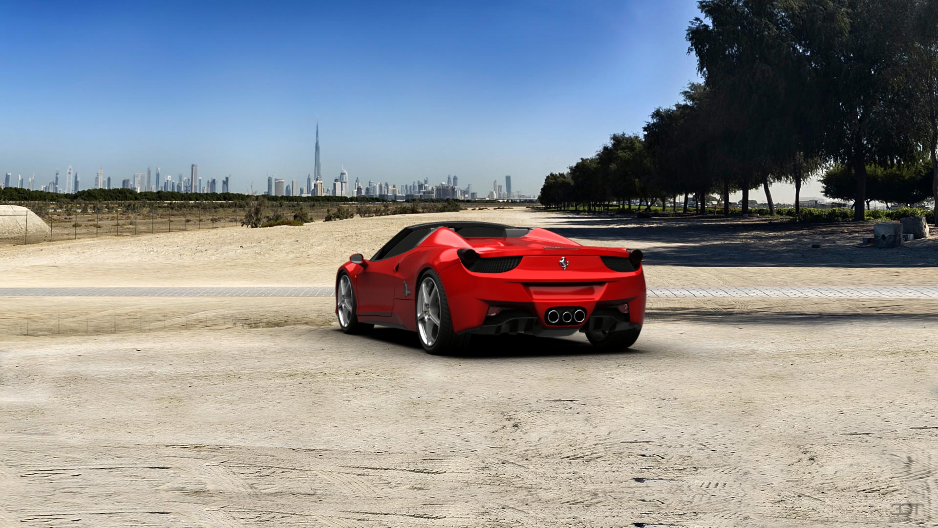 Ferrari 458 Spyder Coupe Convertible 2012