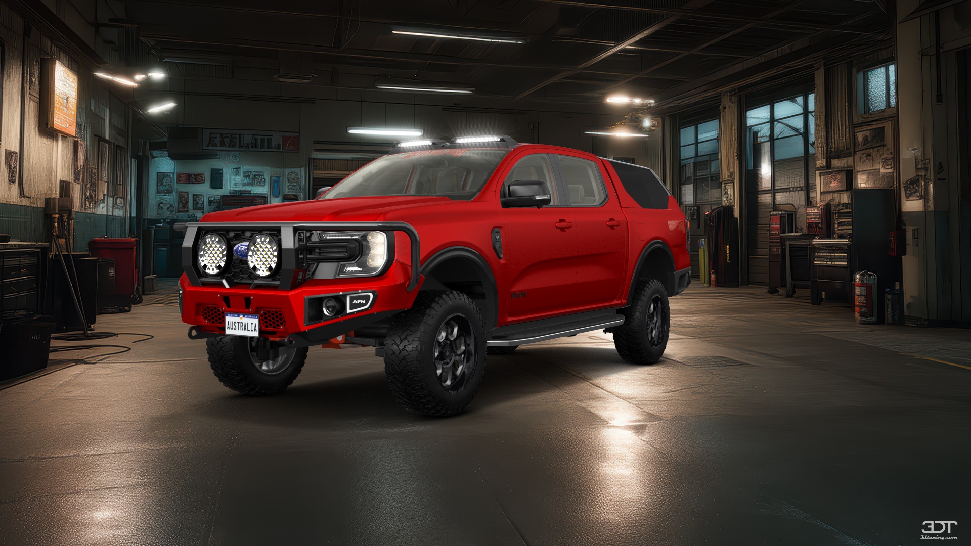 Ford Ranger 4 Door pickup truck 2022 tuning
