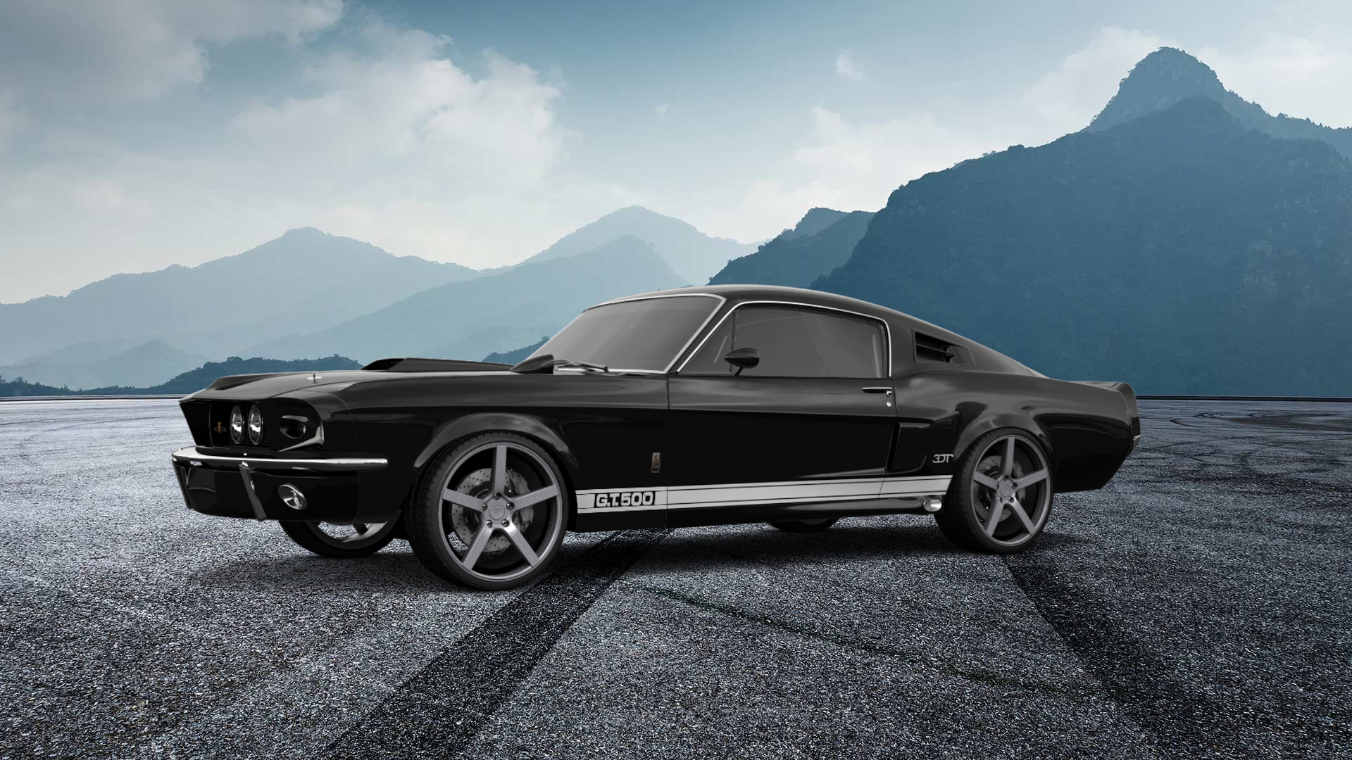 Mustang GT500 2 Door Coupe 1968 Images