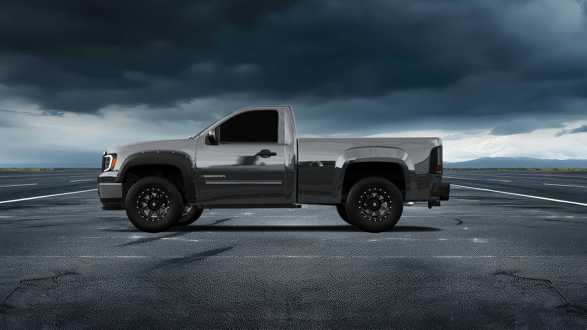 GMC Sierra 1500 Regular Cab 6.6 box 2 Door truck 2007