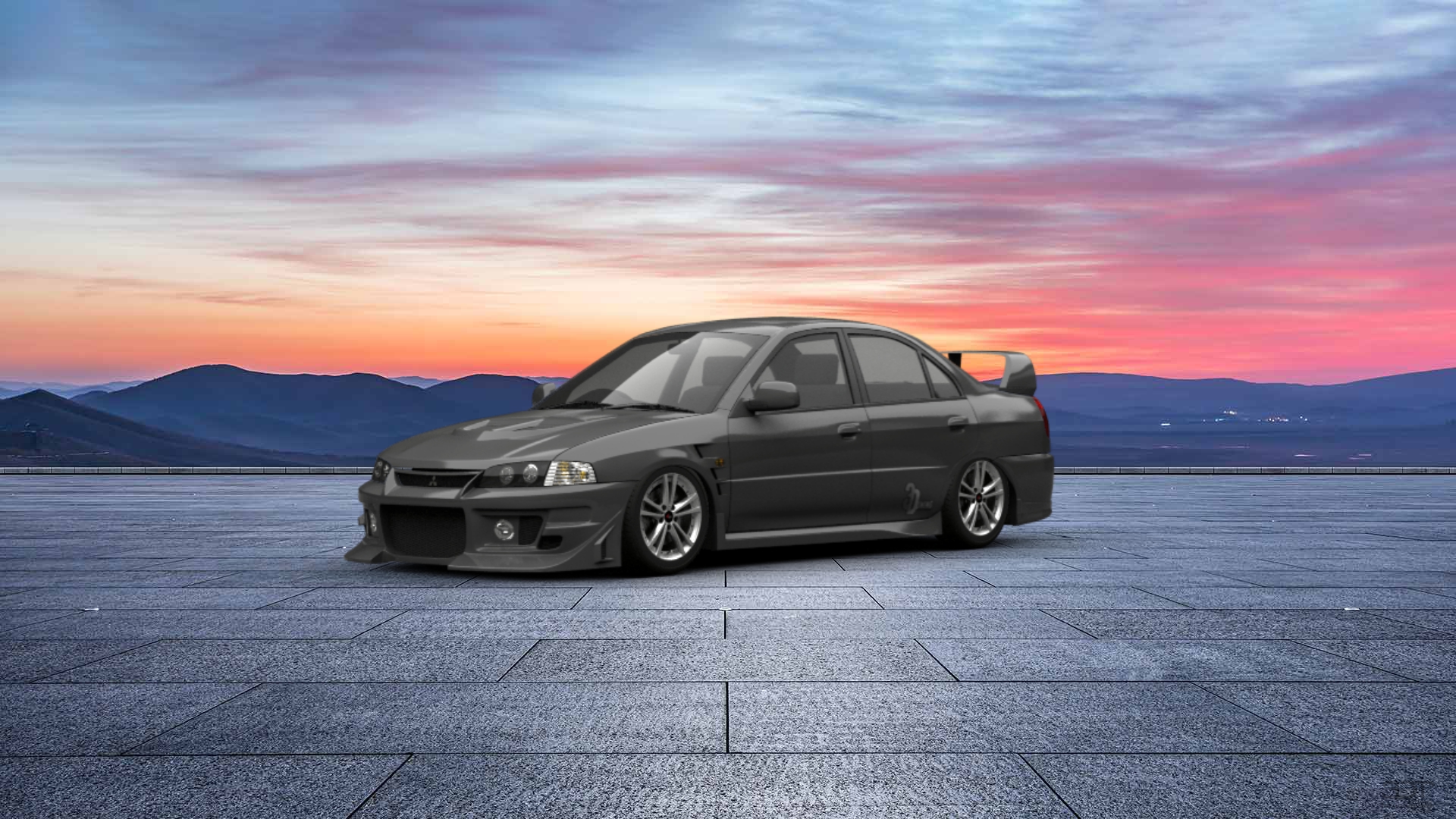 Mitsubishi Lancer Evo IV Sedan 1996