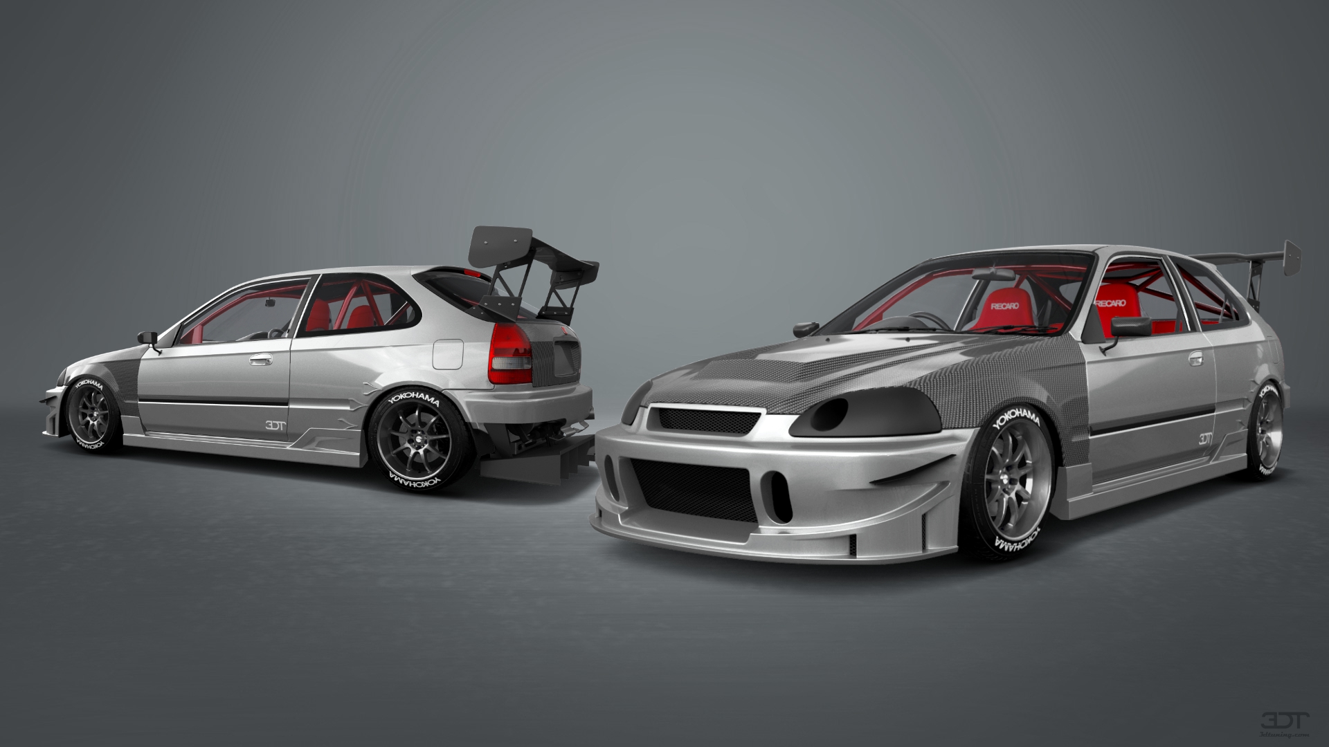 Honda Civic 3 Door Hatchback 1997 tuning