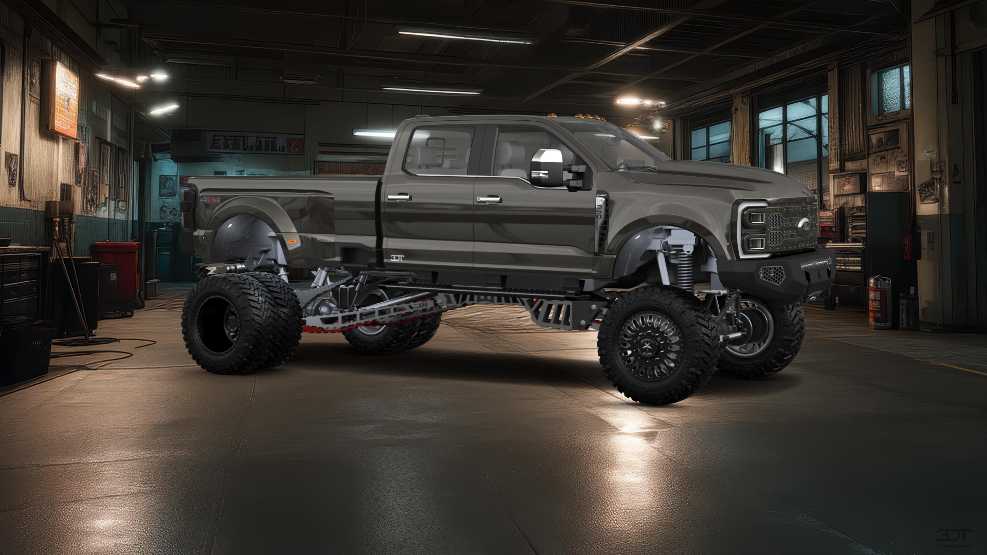 Ford F-350 DRW Crew Cab 4 Door pickup truck 2023 tuning