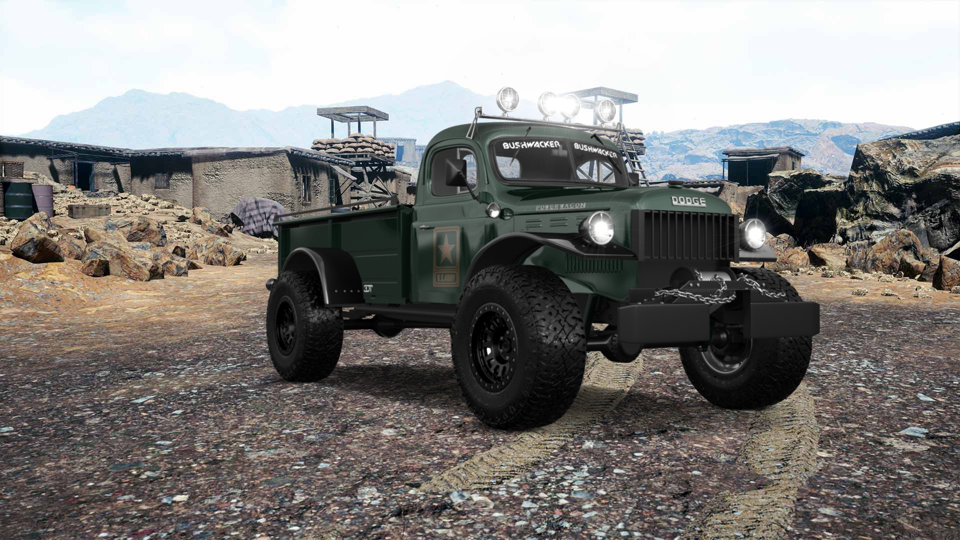 Dodge Power Wagon 2 Door pickup truck 1947