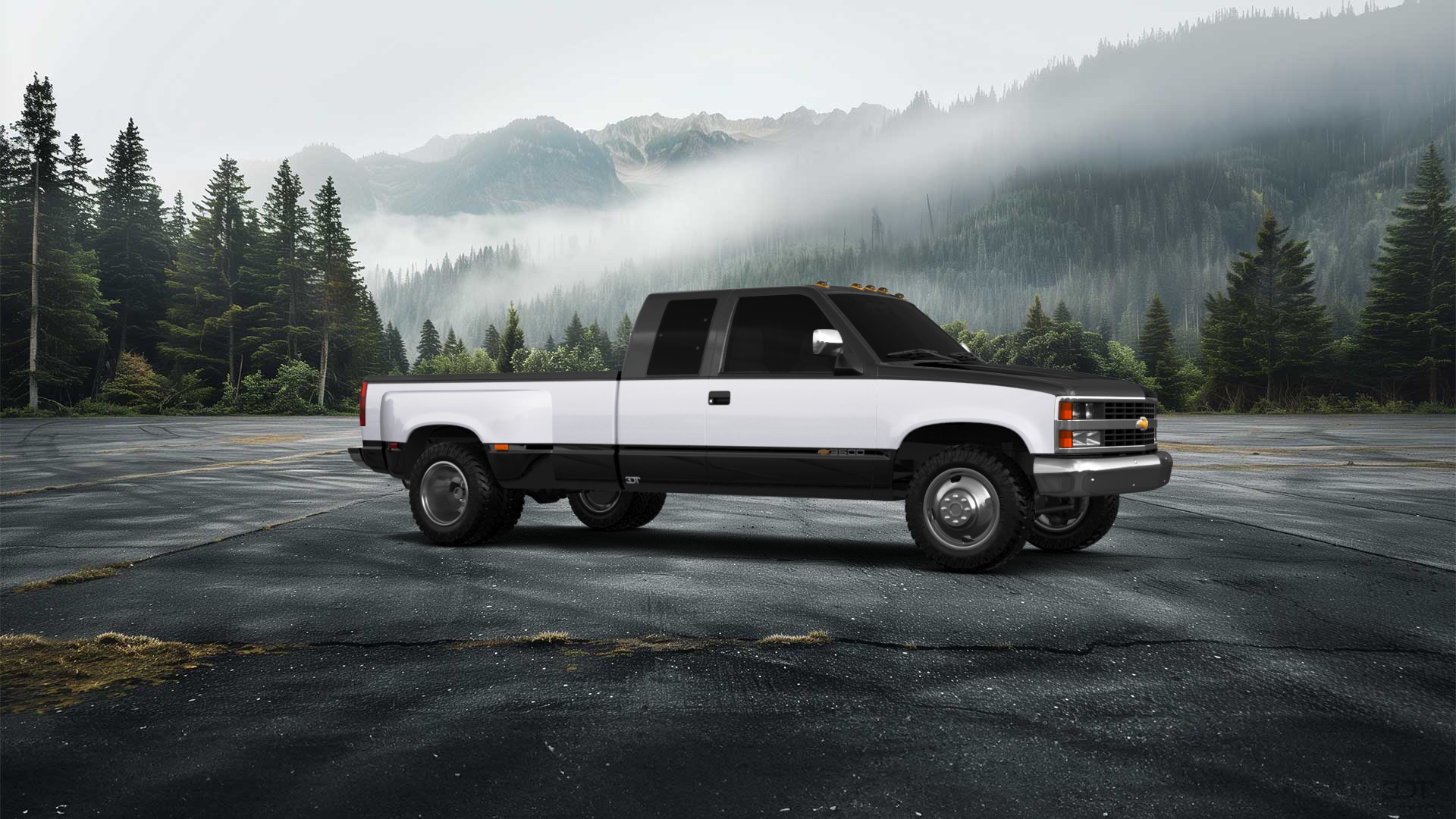 Chevrolet K3500 Extended Cab Pickup Truck 1988 tuning
