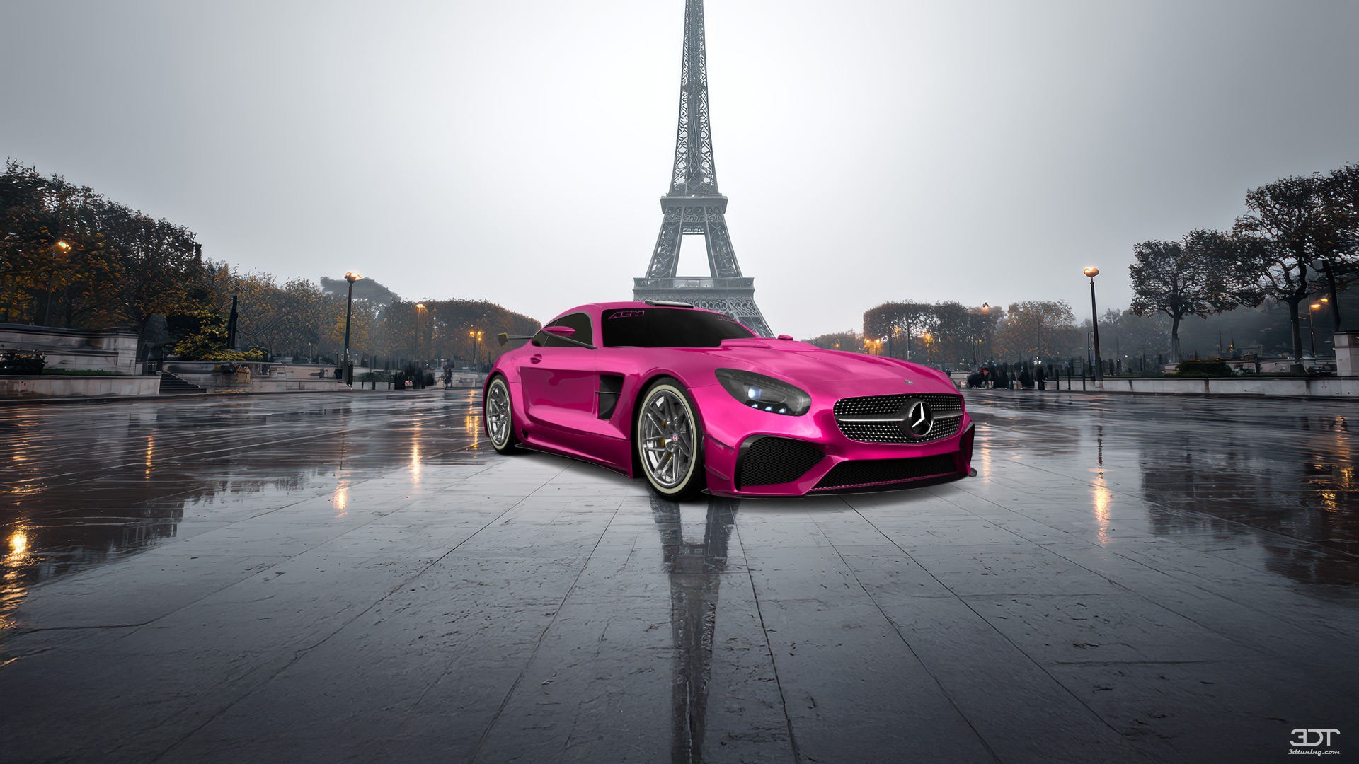 Mercedes AMG GT 2 door fastback coupe 2015 tuning
