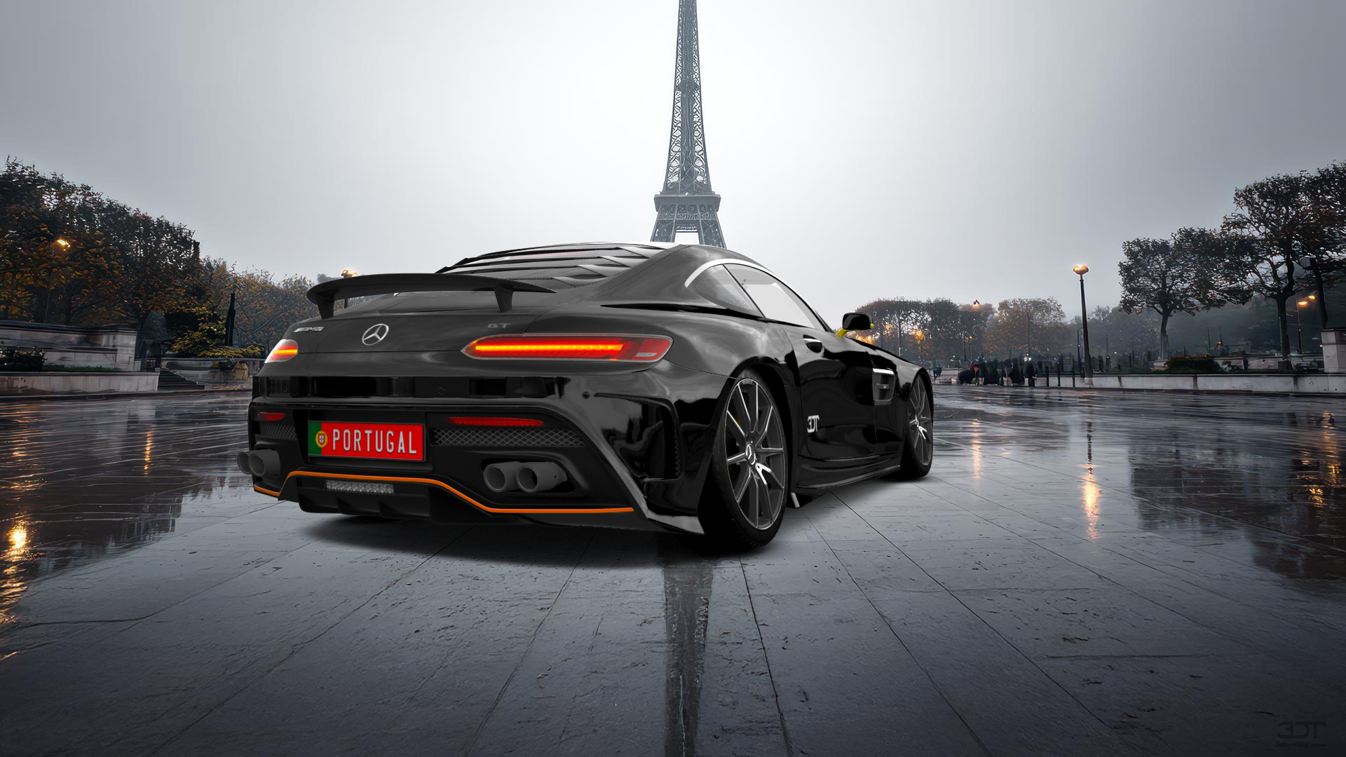 Mercedes AMG GT 2 door fastback coupe 2015 tuning