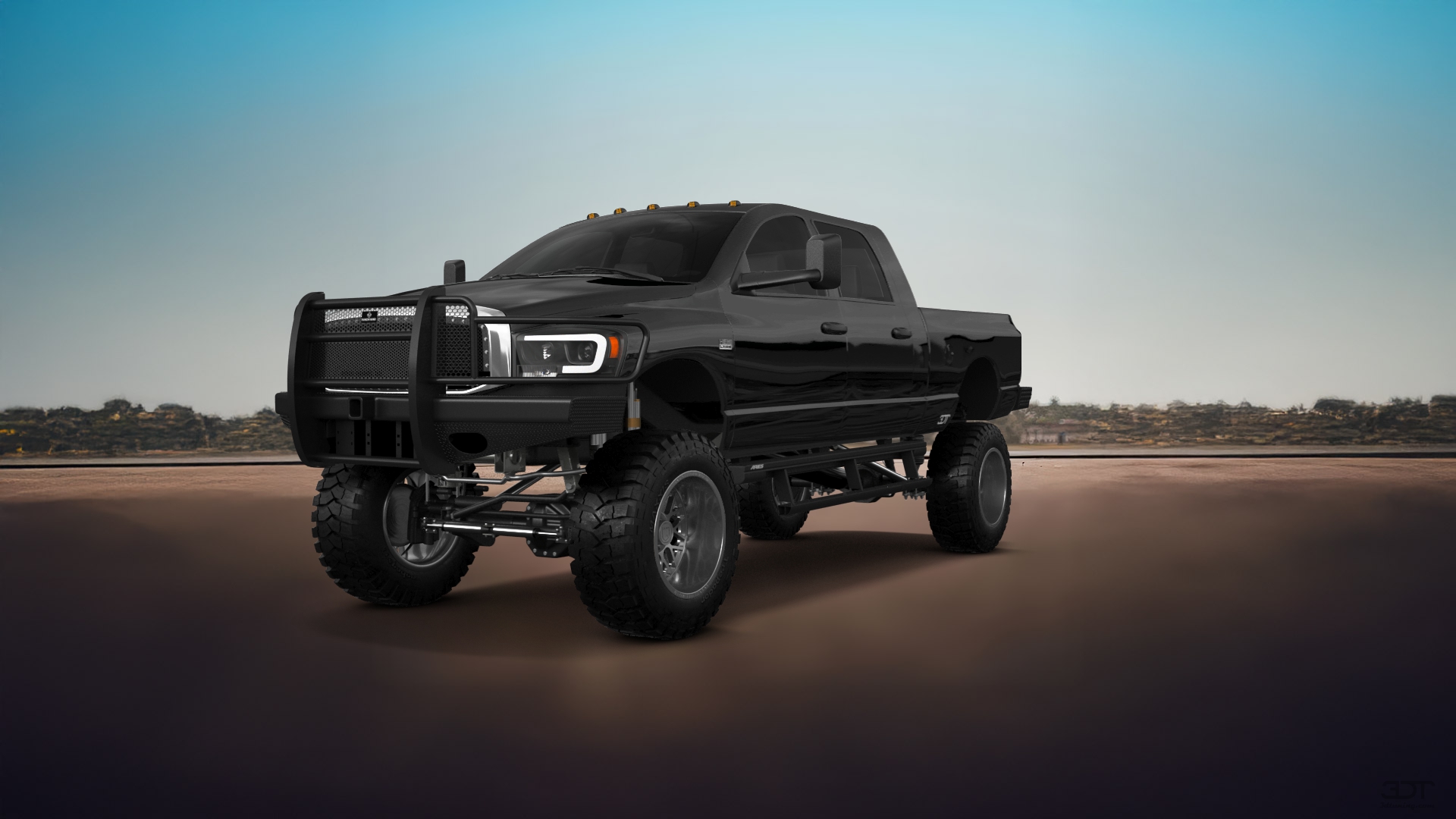 Dodge Ram 2500 4 Door pickup truck 2007 tuning