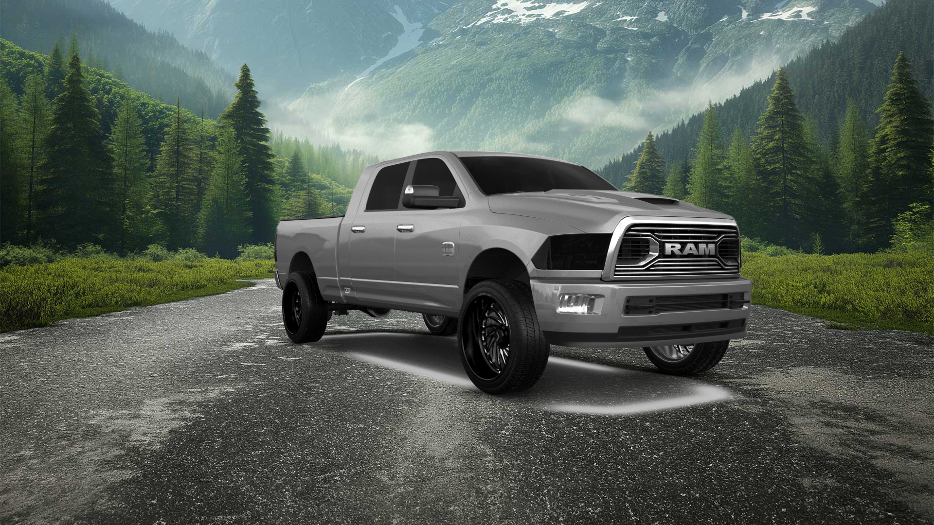 Dodge Ram 2500 Mega Cab 6.4 ft box 4 Door pickup truck 2010