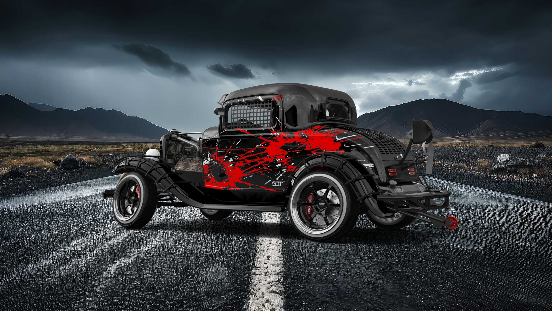 Ford Model B Deluxe 2 Door Coupe 1932