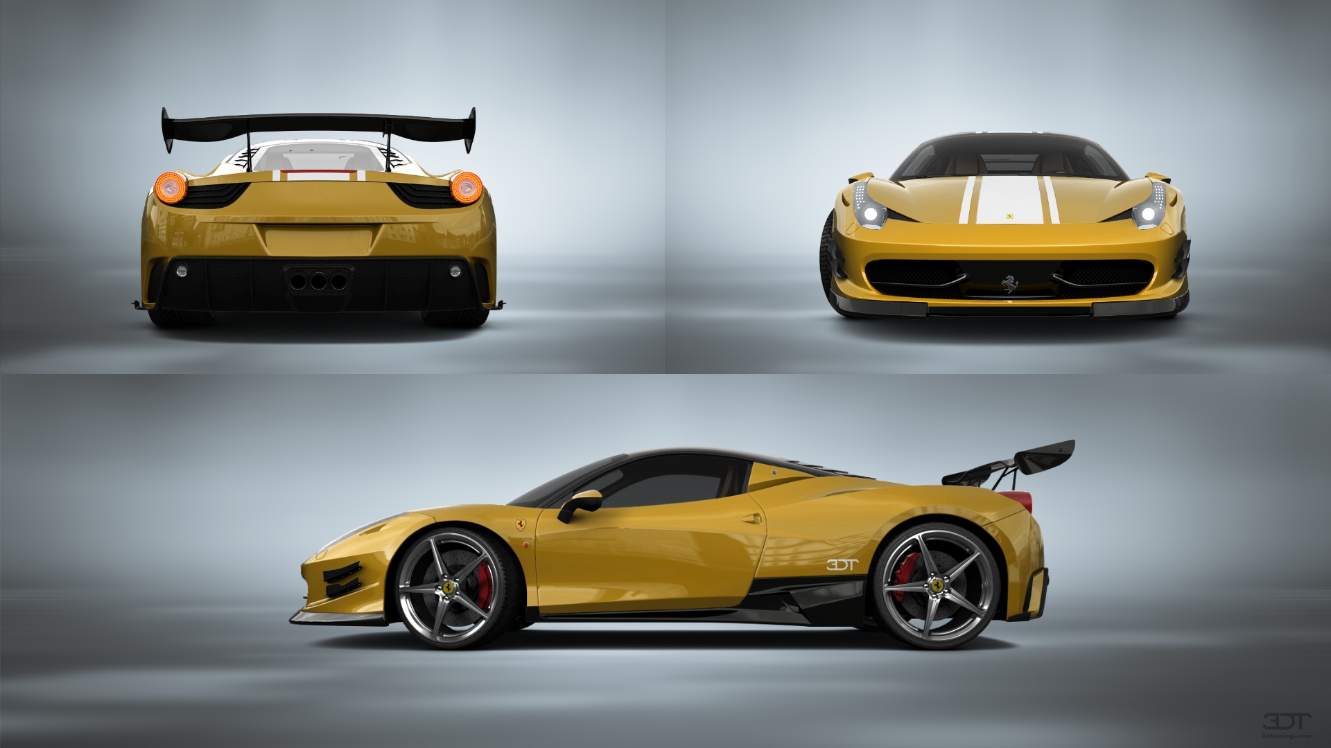Ferrari 458 Italia 2 door spider 2010 tuning