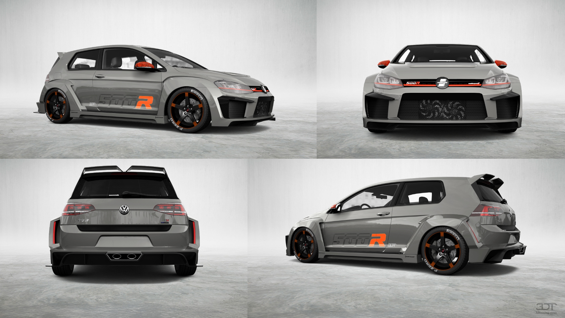 Volkswagen Golf 7 3 Door Hatchback 2013 tuning