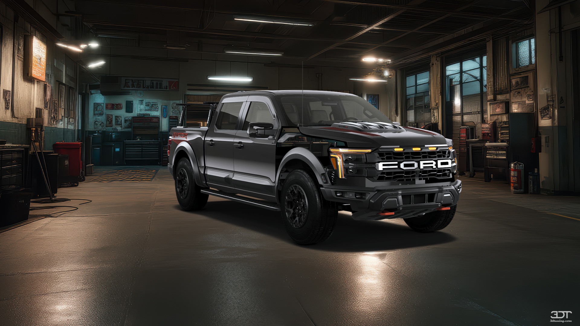 Ford F-150 Raptor 4 Door pickup truck 2024 tuning