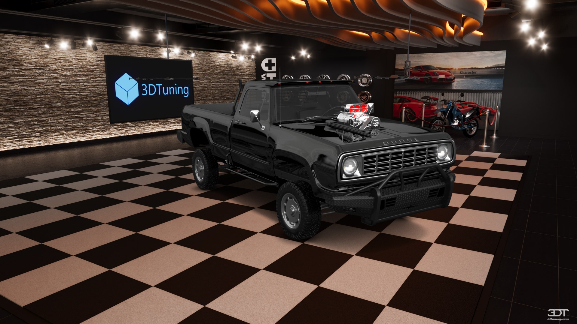 Dodge Power Wagon W200 2 Door pickup truck 1972