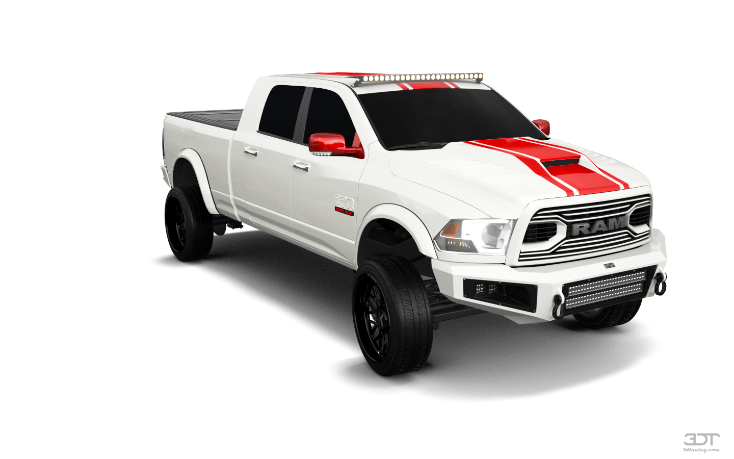 Dodge Ram 2500 Mega Cab 6.4 ft box 4 Door pickup truck 2010