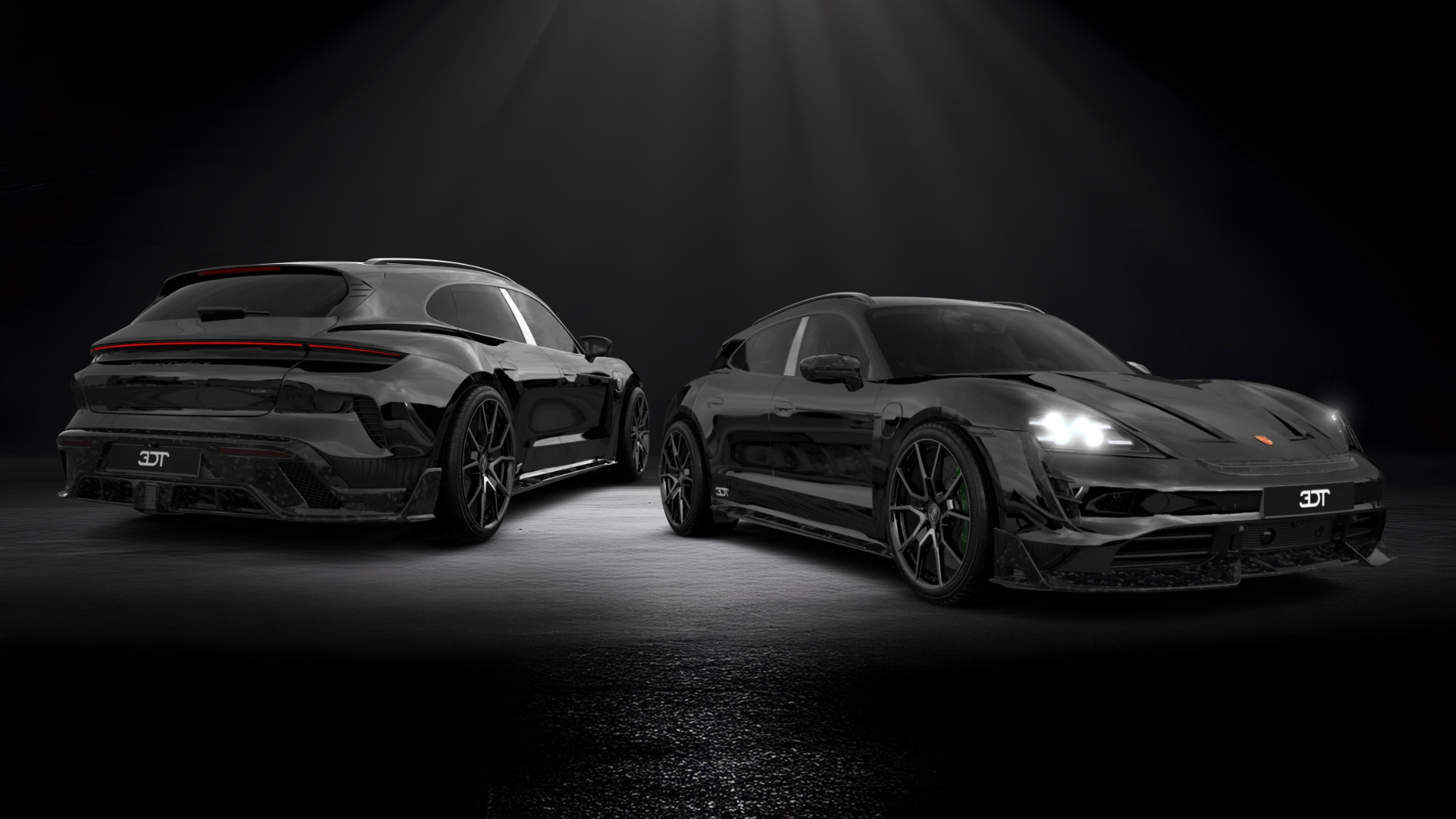 Porsche Taycan Sport Turismo Shooting Brake 2019 tuning