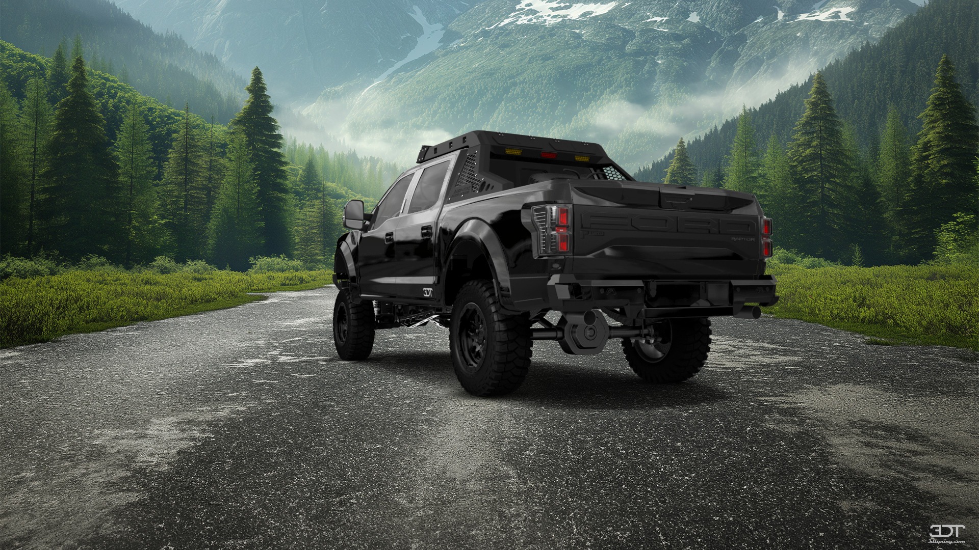 Ford F-150 Raptor 4 Door pickup truck 2017