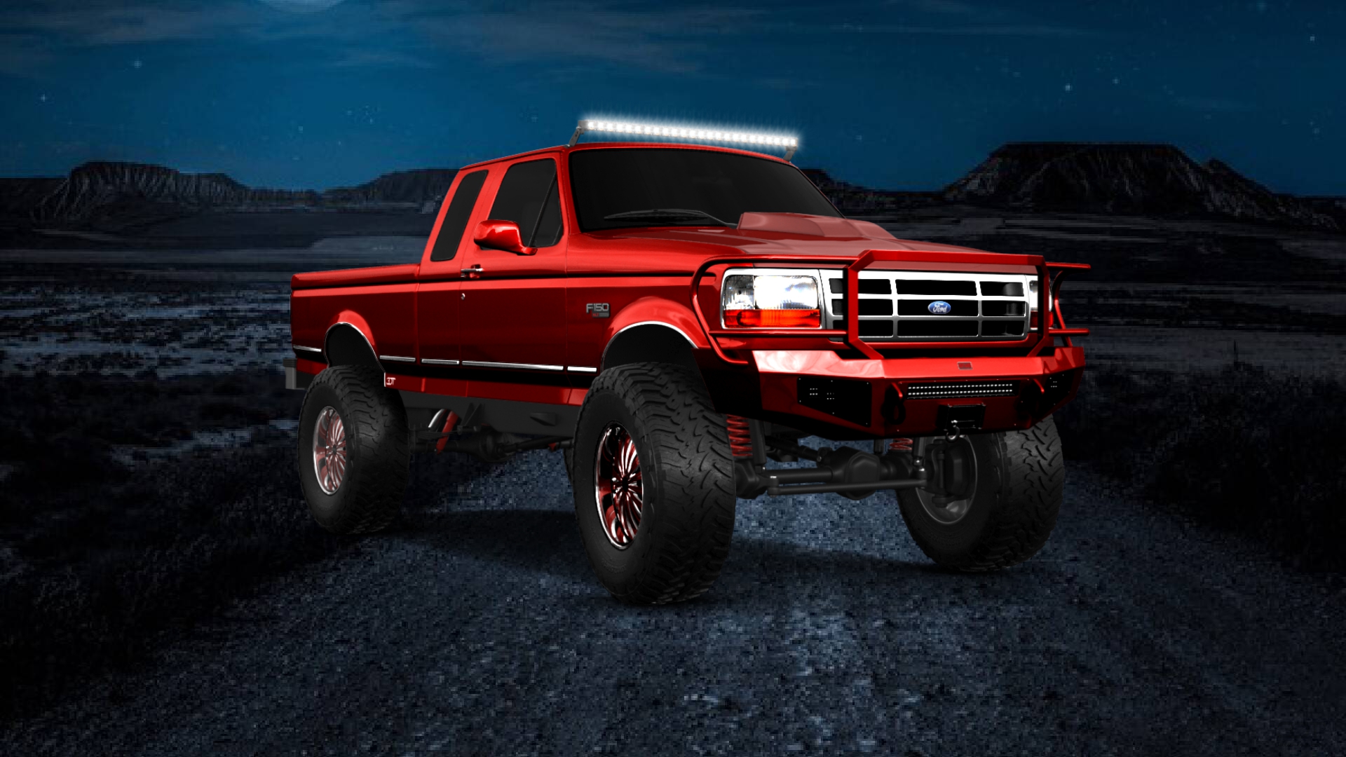 Ford F-150 SuperCab 2 Door pickup truck 1993 tuning