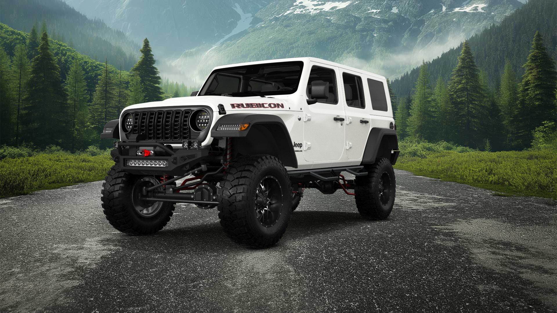 Jeep Wrangler JL 4 Door SUV 2024 tuning