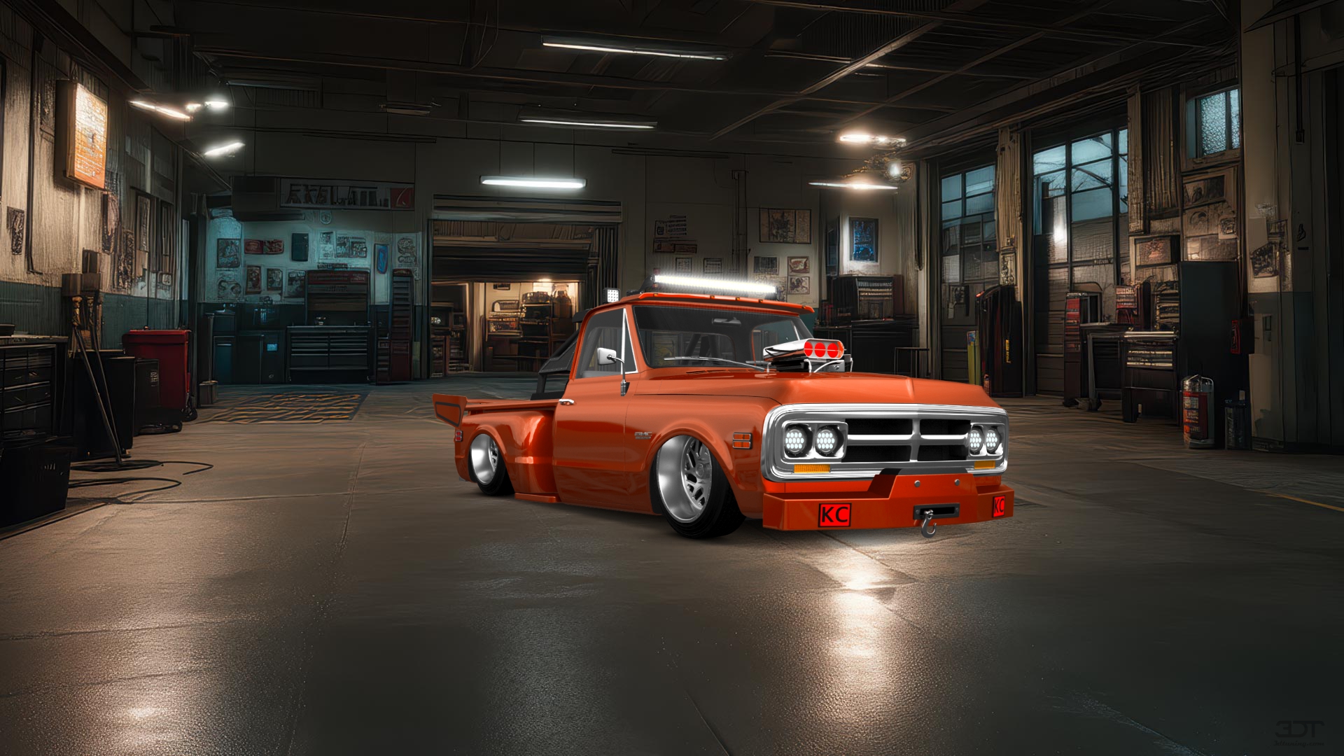 GMC K1500 2 Door pickup truck 1971 tuning