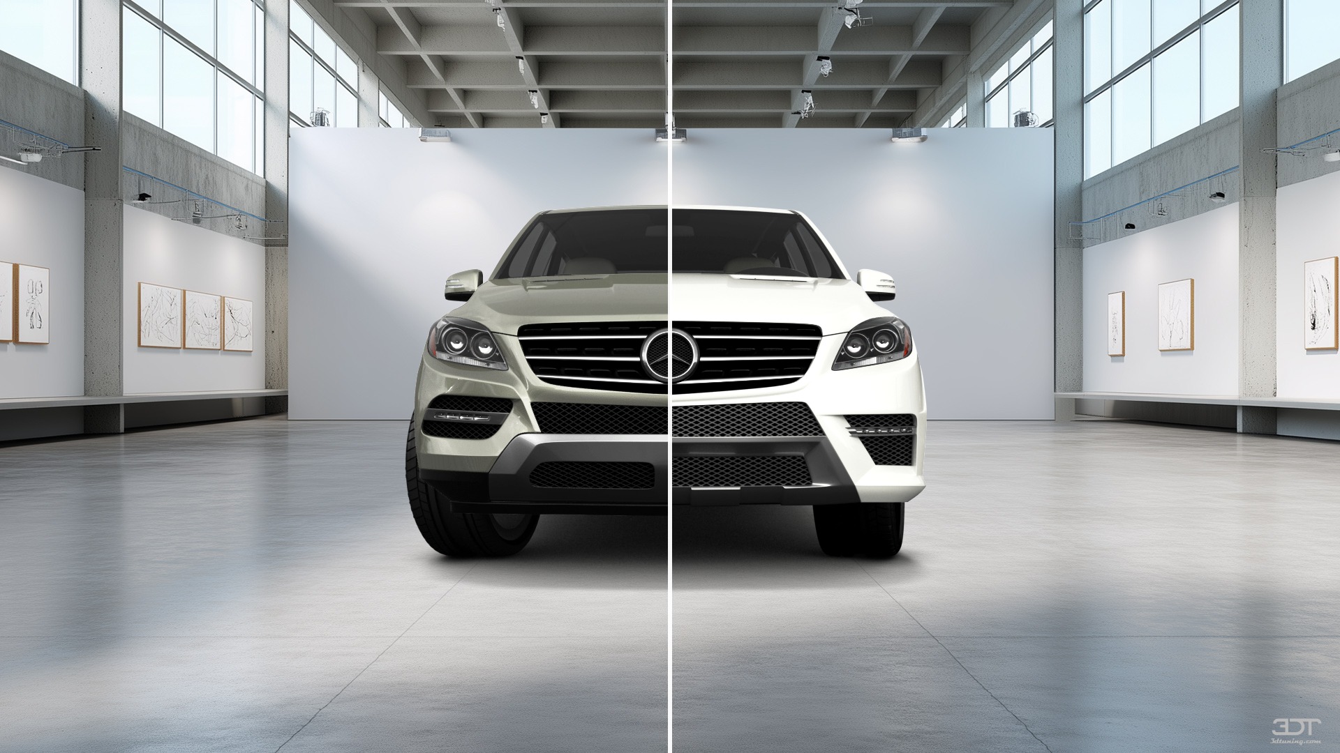 Mercedes M-Class 5 Door SUV 2011 tuning