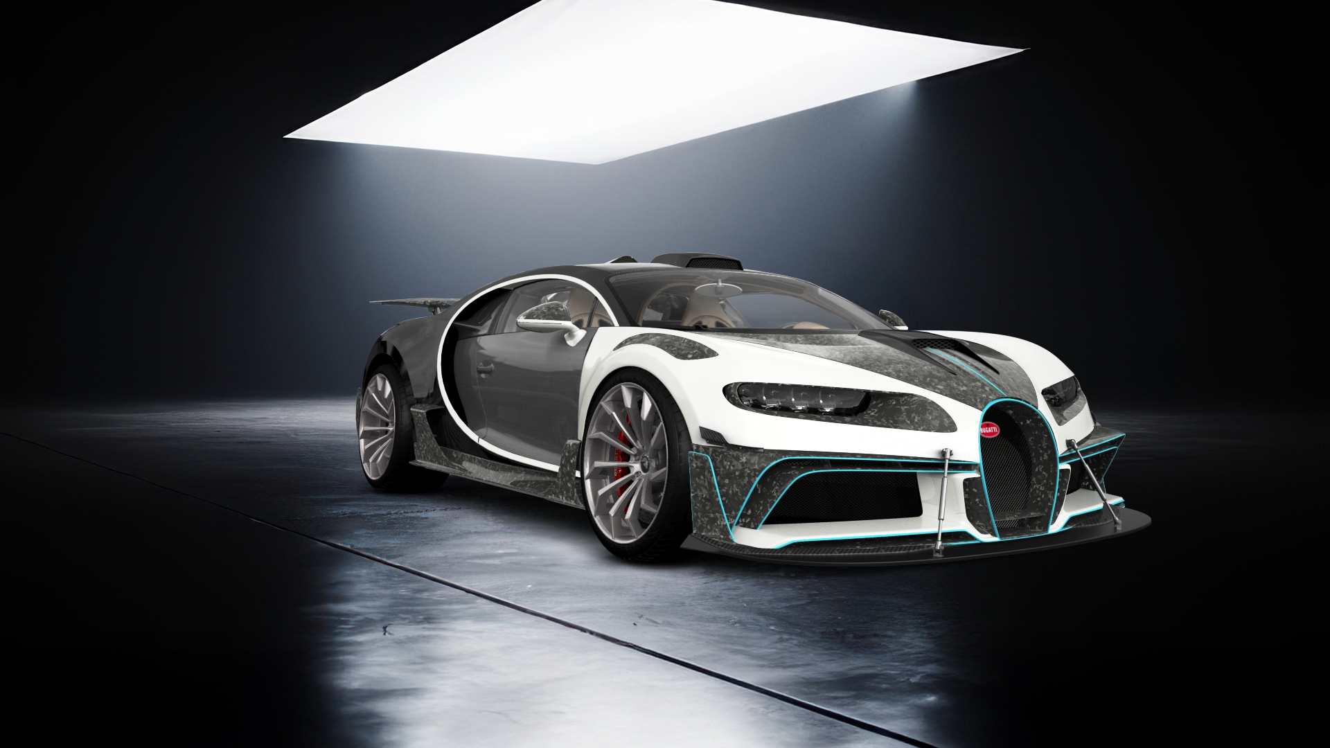 Bugatti Chiron 2 Door Coupe 2016 tuning