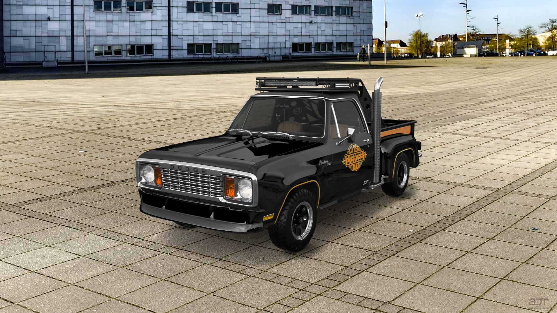 Dodge Lil Red Express 2 Door pickup truck 1978 tuning
