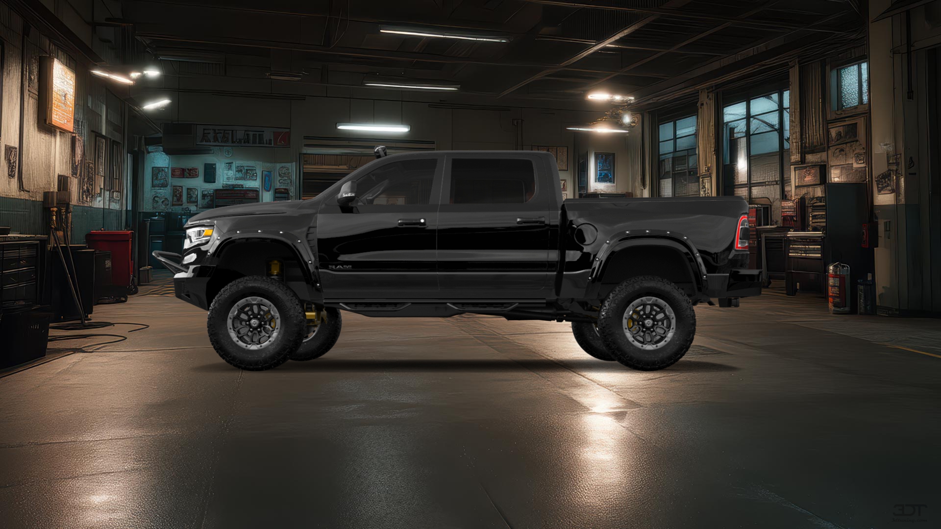 Dodge Ram 1500 TRX 4 Door pickup truck 2021 Images