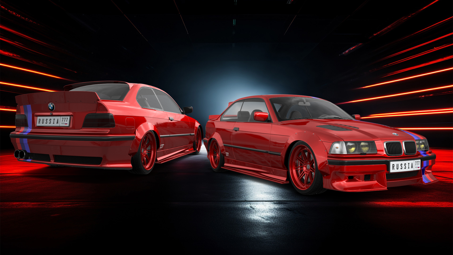 BMW 3 Series 2 Door Coupe 1993 tuning