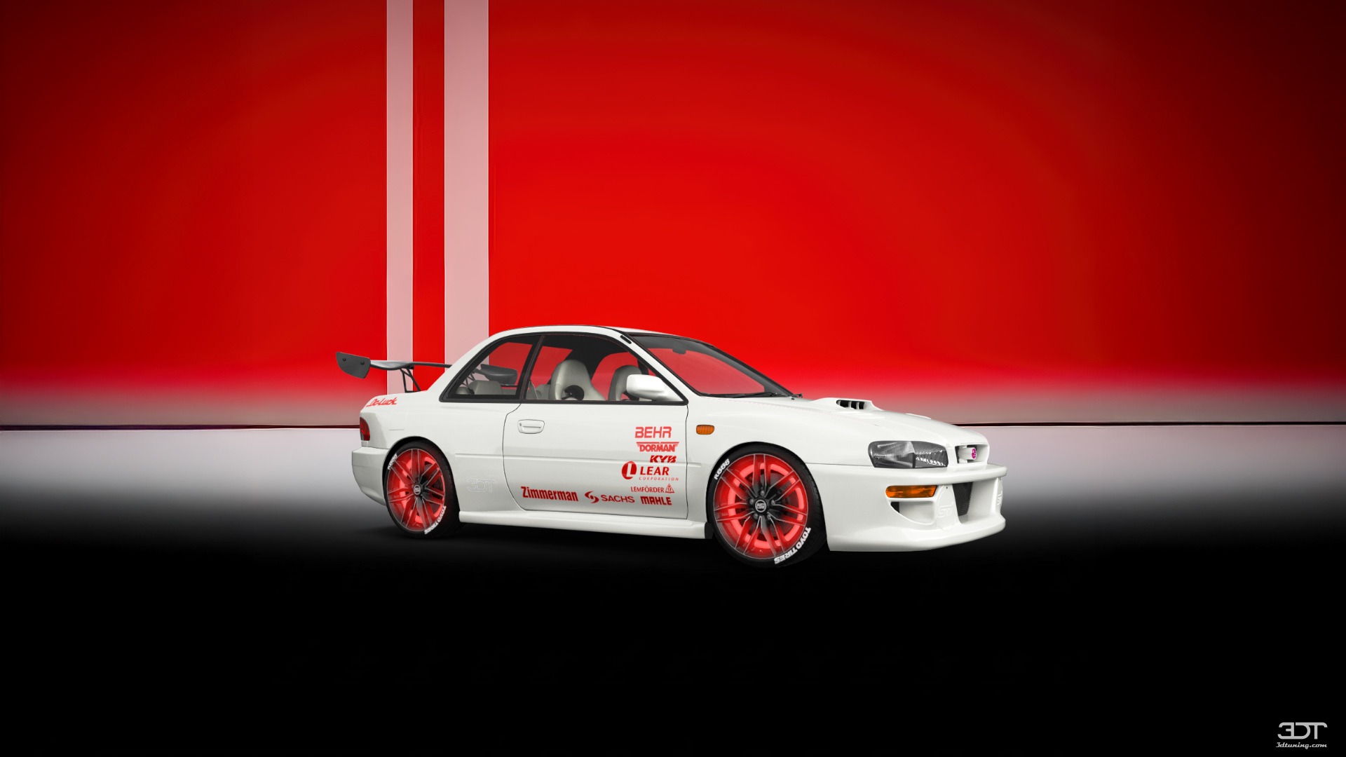 Subaru Impreza WRX STI 22B 2 Door Coupe 2000 tuning