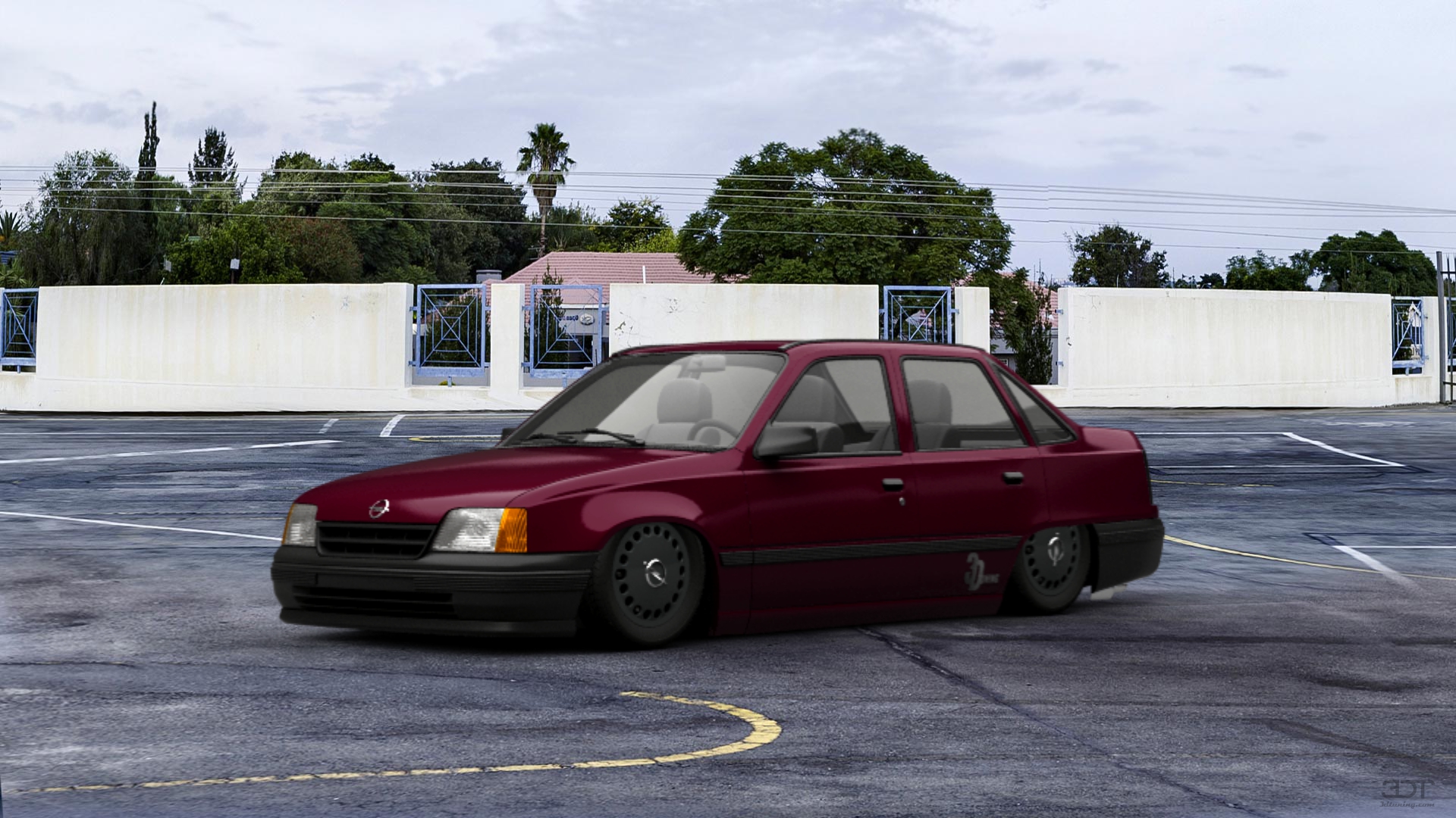 Opel Kadett E Sedan 1984 tuning