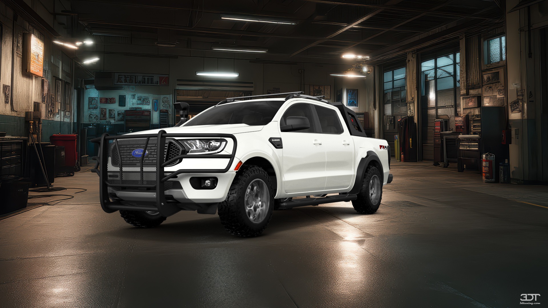 Ford Ranger 4 Door pickup truck 2019 tuning