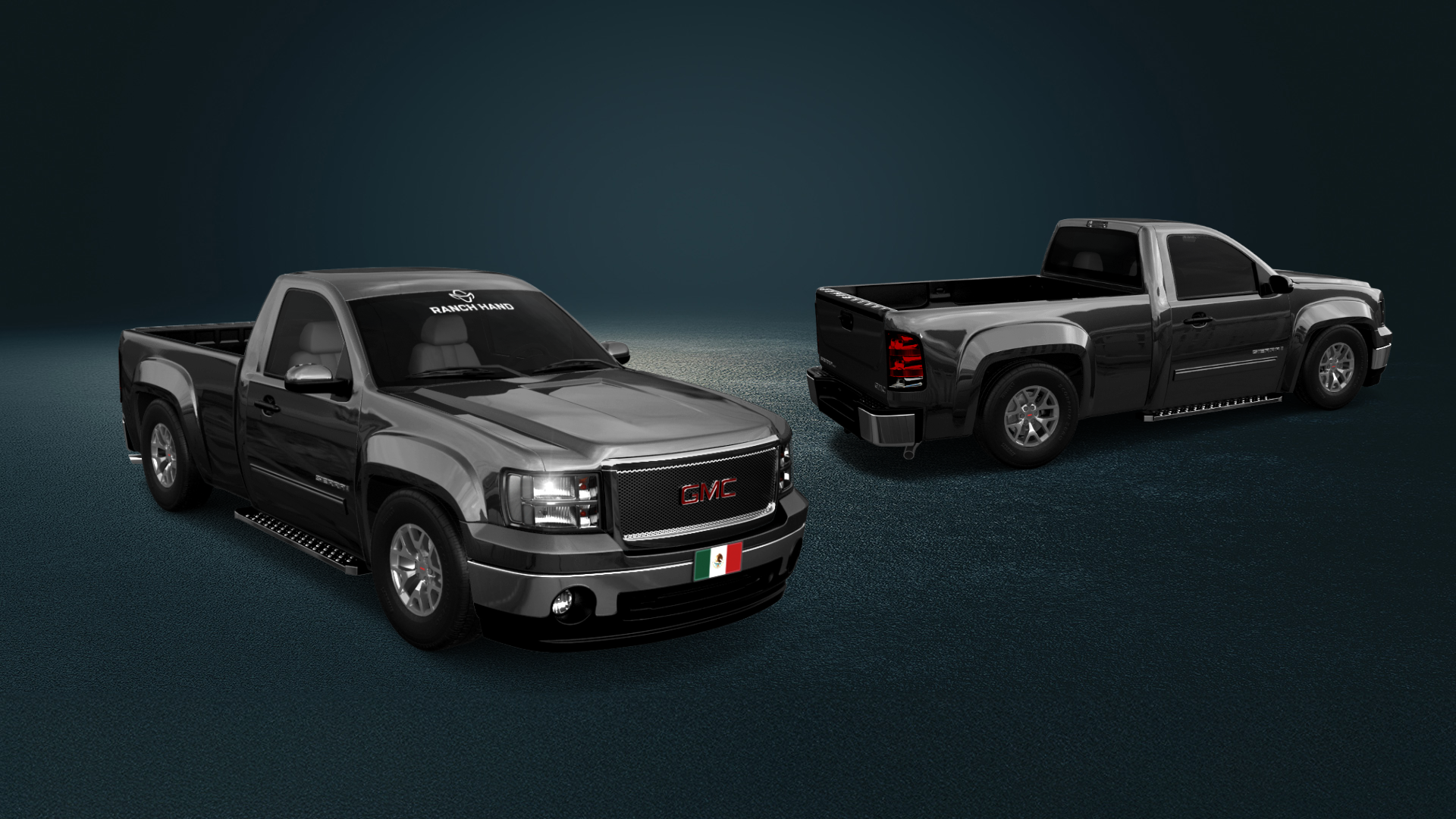 Tuning GMC Sierra 1500 Regular Cab 6.6 box 2 Door truck 2007