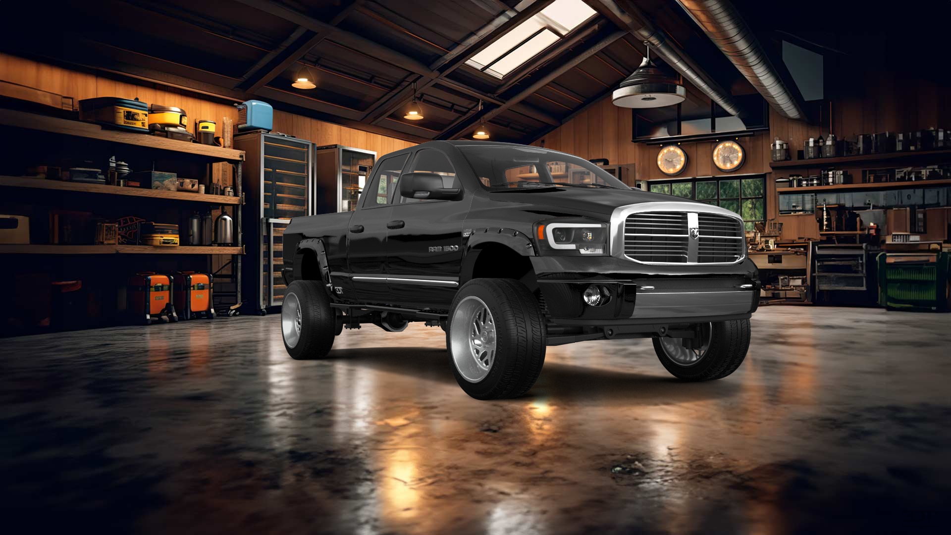 Dodge Ram 1500 Quad-Cab 4 Door pickup truck 2006