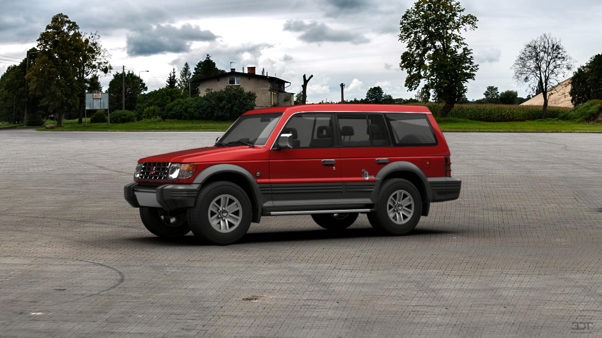 Mitsubishi Pajero SUV 1991 tuning