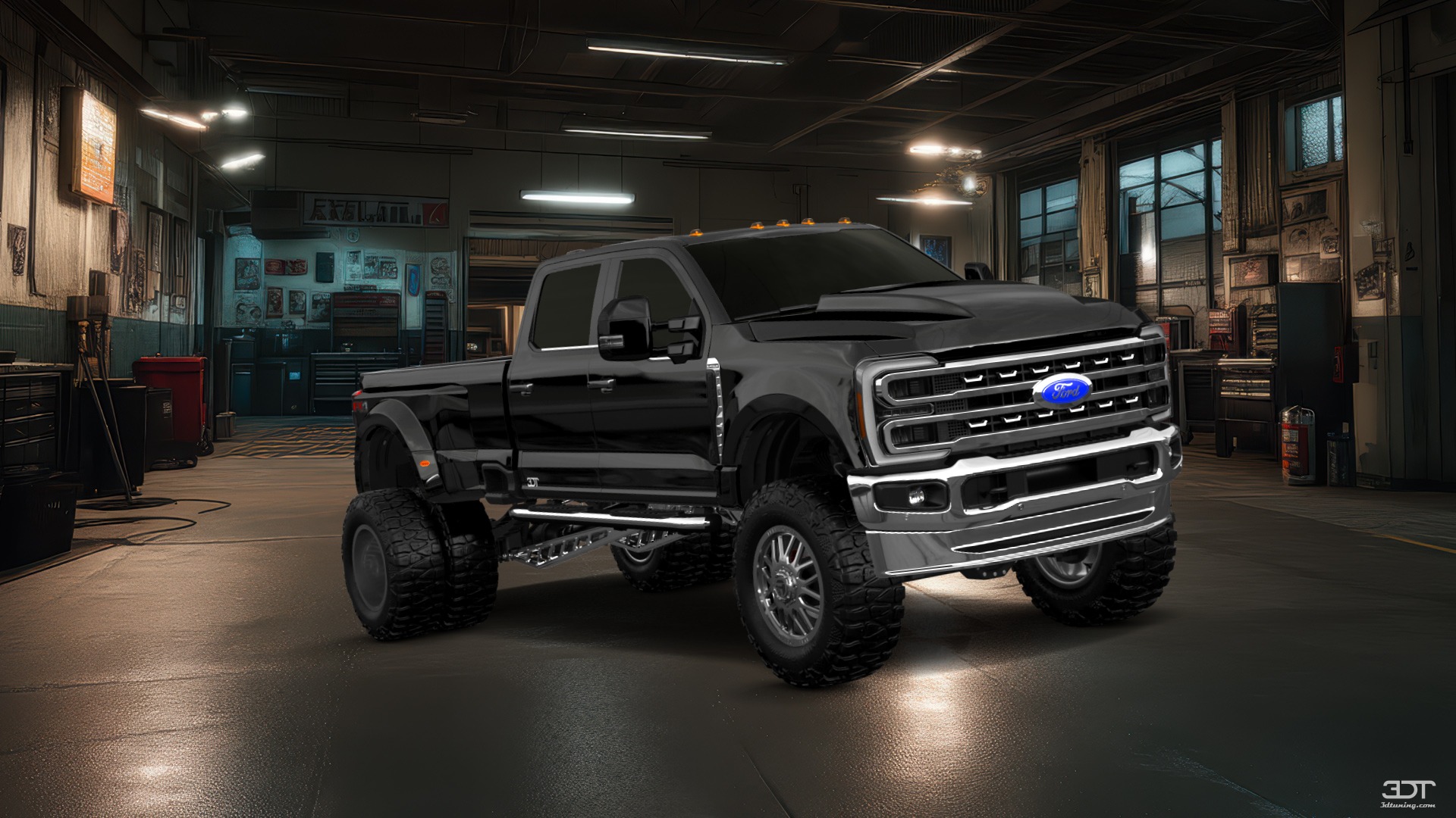 Ford F-350 DRW Crew Cab 4 Door pickup truck 2023 tuning