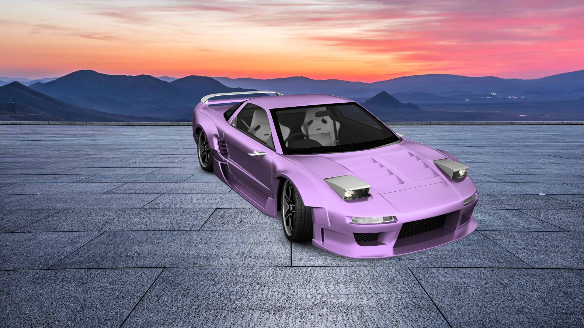 Honda NSX 2 Door Coupe 1990 tuning