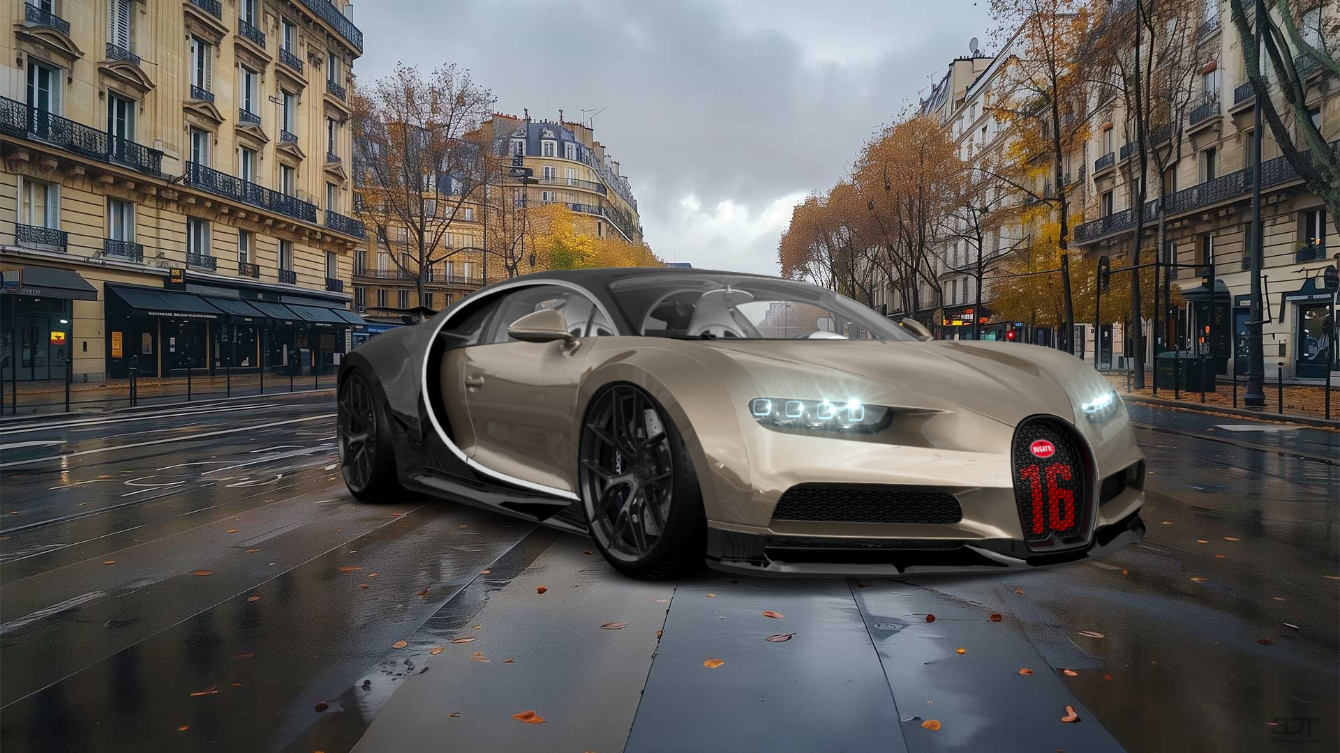 Bugatti Chiron 2 Door Coupe 2016