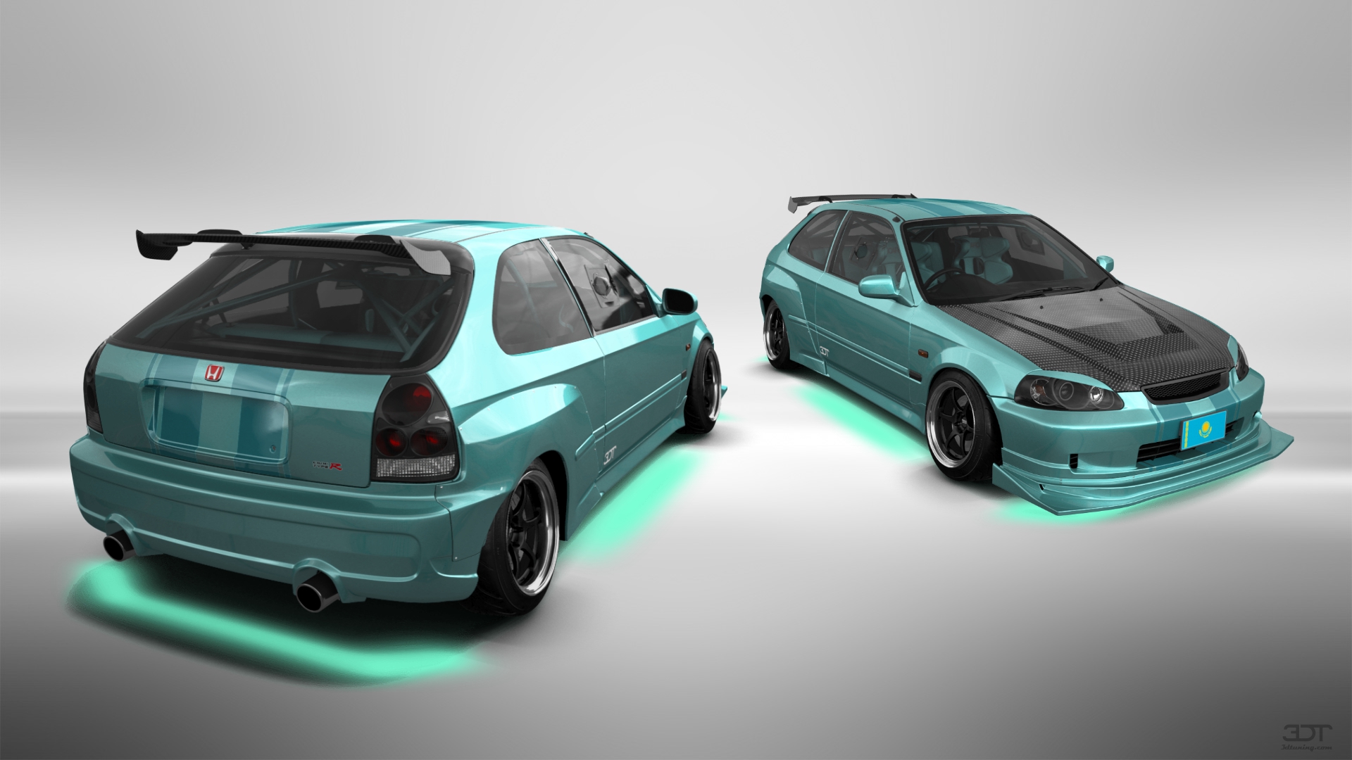 Honda Civic 3 Door Hatchback 1997 tuning