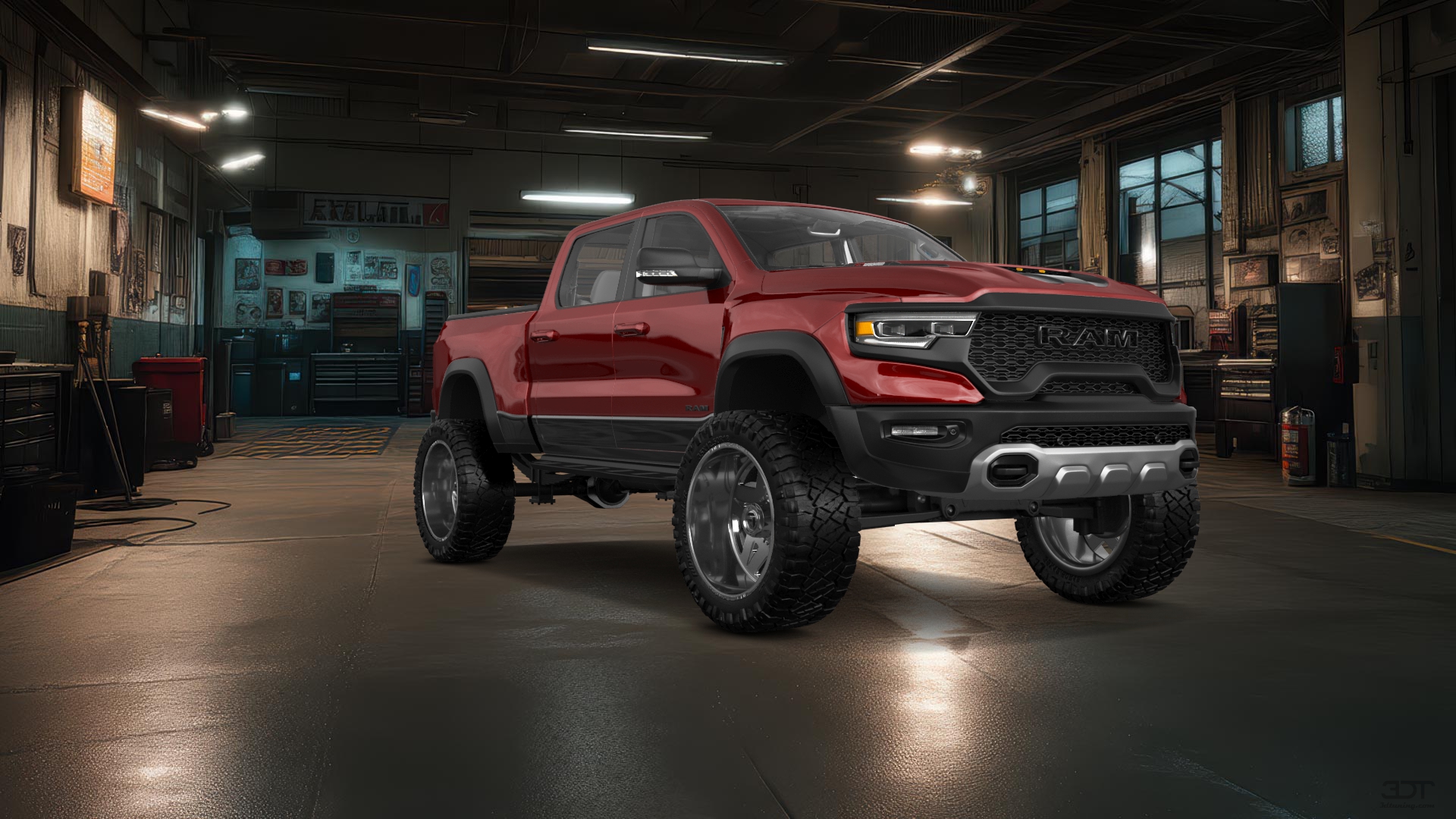 Dodge Ram 1500 TRX 4 Door pickup truck 2021 tuning